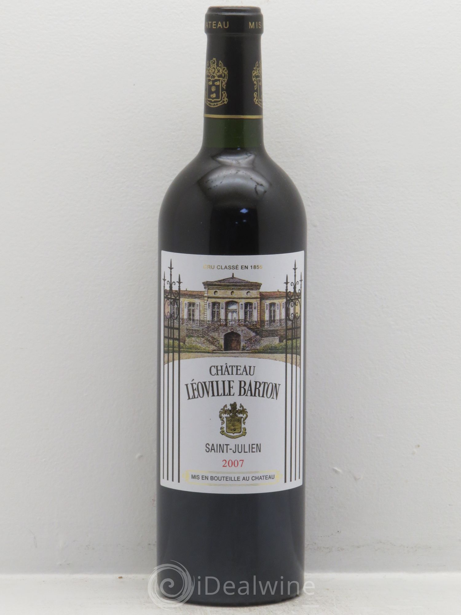 Château Léoville Barton 2ème Grand Cru Classé 2007 - Lot de 1 bouteille - 0