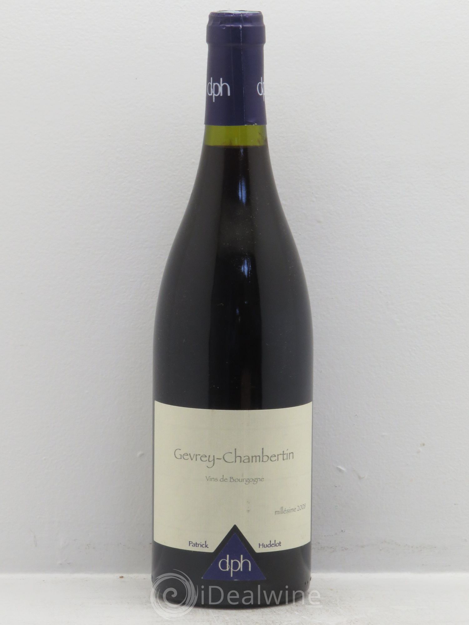 Gevrey-Chambertin Patrick Hudelot 2008 - Lot de 1 bouteille - 0
