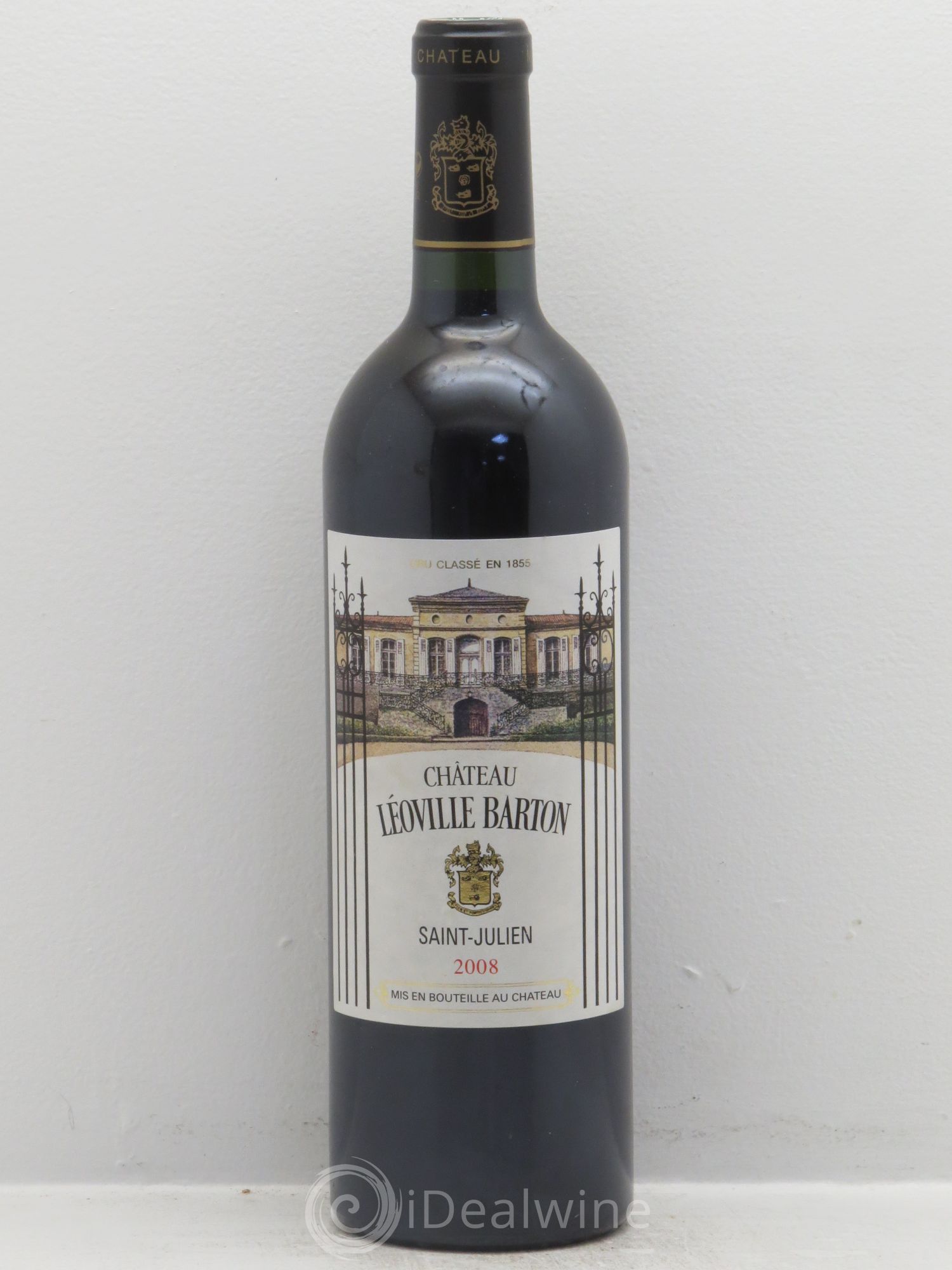 Château Léoville Barton 2ème Grand Cru Classé 2008 - Lot de 1 bouteille - 0