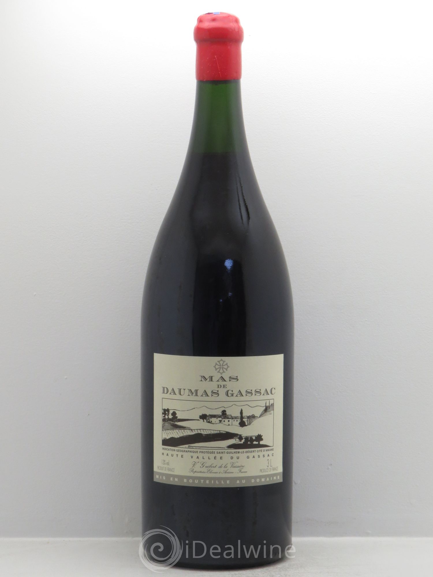 Saint-Guilhem-le-Désert - Cité d'Aniane Mas Daumas Gassac Famille Guibert de La Vaissière 2012 - Lot de 1 double magnum - 0