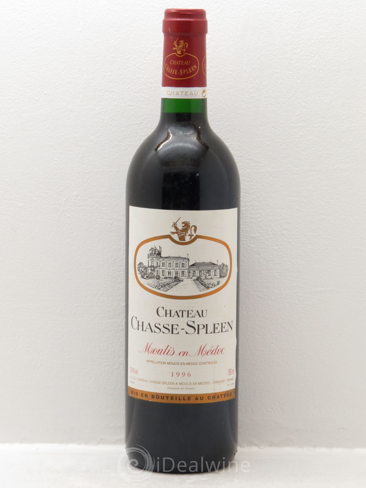 Château Chasse Spleen (sans prix de réserve) 1996 - Lot de 1 bouteille - 0