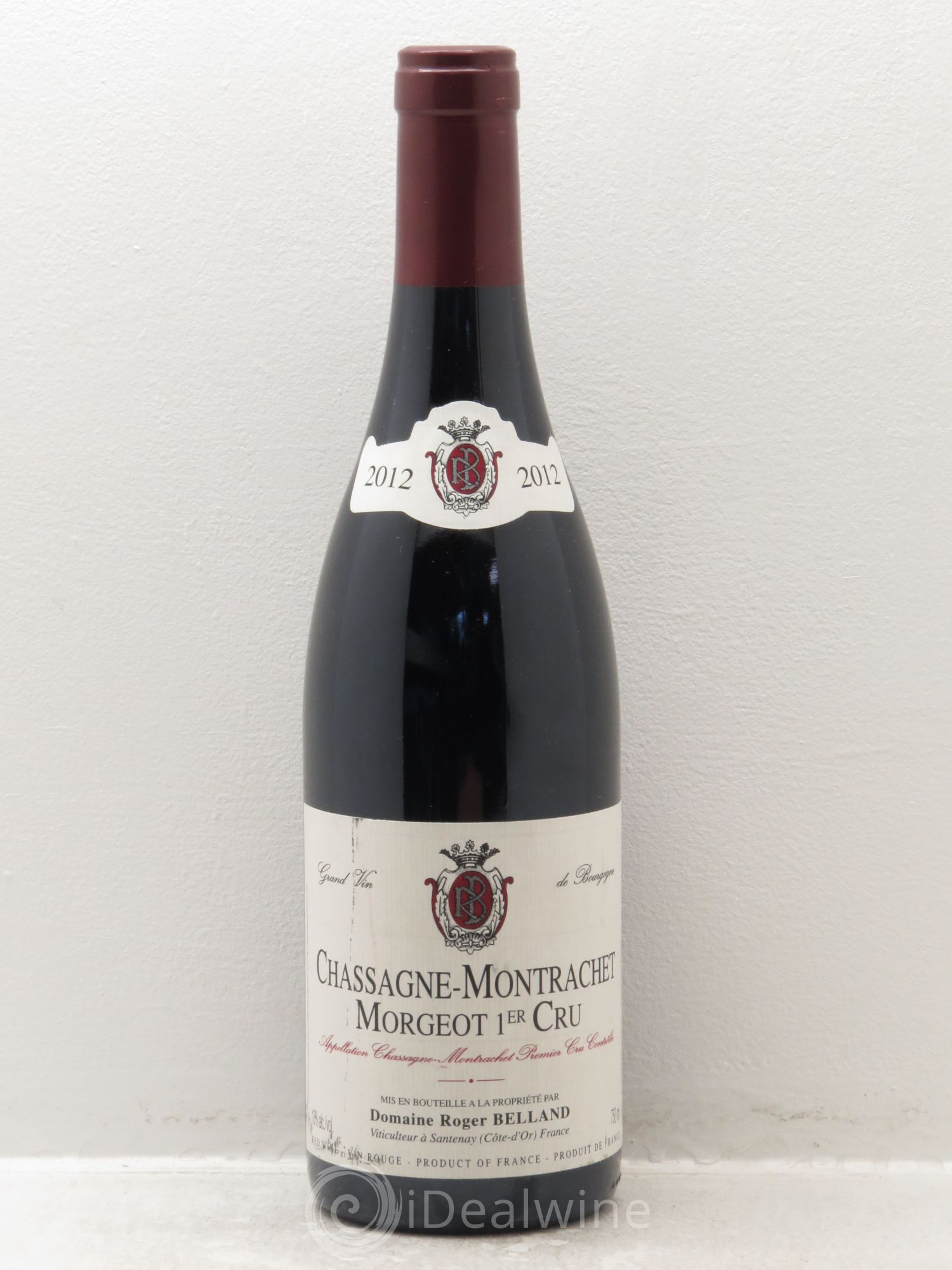 Chassagne-Montrachet 1er Cru 2012 - Lot de 1 bouteille - 0