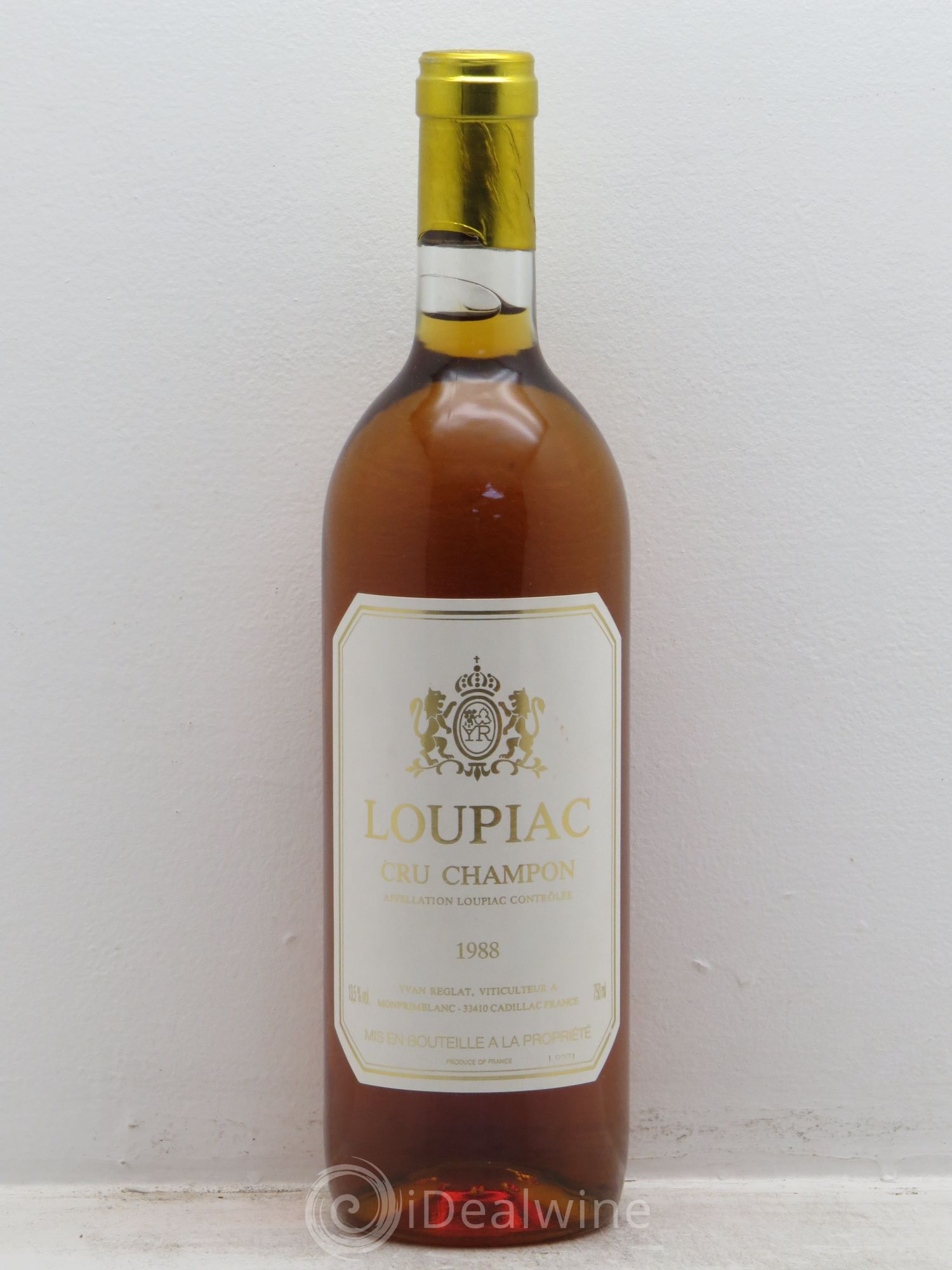 Loupiac Cru Champon 1988 - Lotto di 1 bottiglia - 0