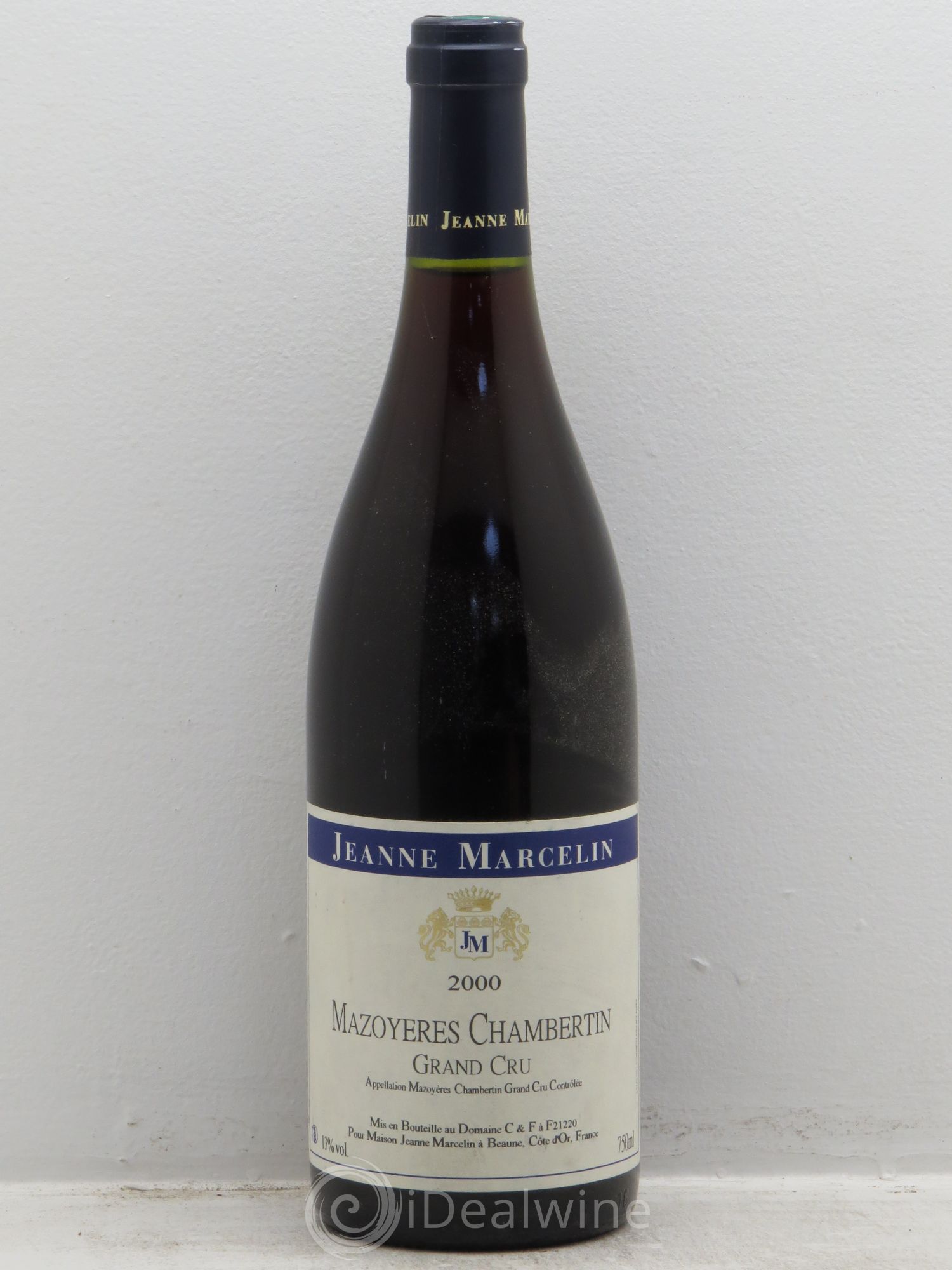 Mazoyères-Chambertin Grand Cru Domaine Jeanne Marcelin 2000 - Posten von 1 Flasche - 0