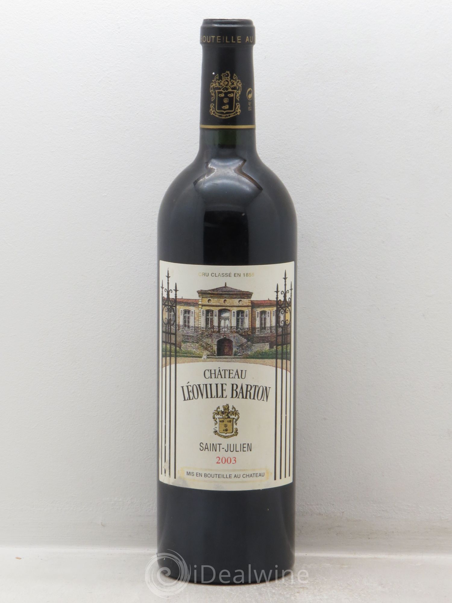 Château Léoville Barton 2ème Grand Cru Classé 2003 - Lot de 1 bouteille - 0