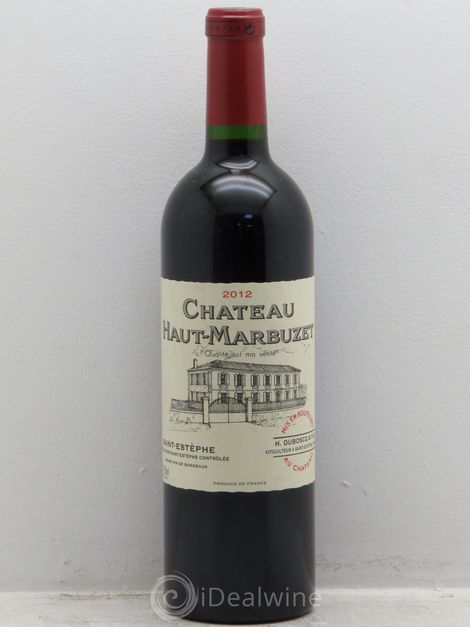 Château Haut Marbuzet (sans prix de réserve) 2012 - Lot de 1 bouteille - 0
