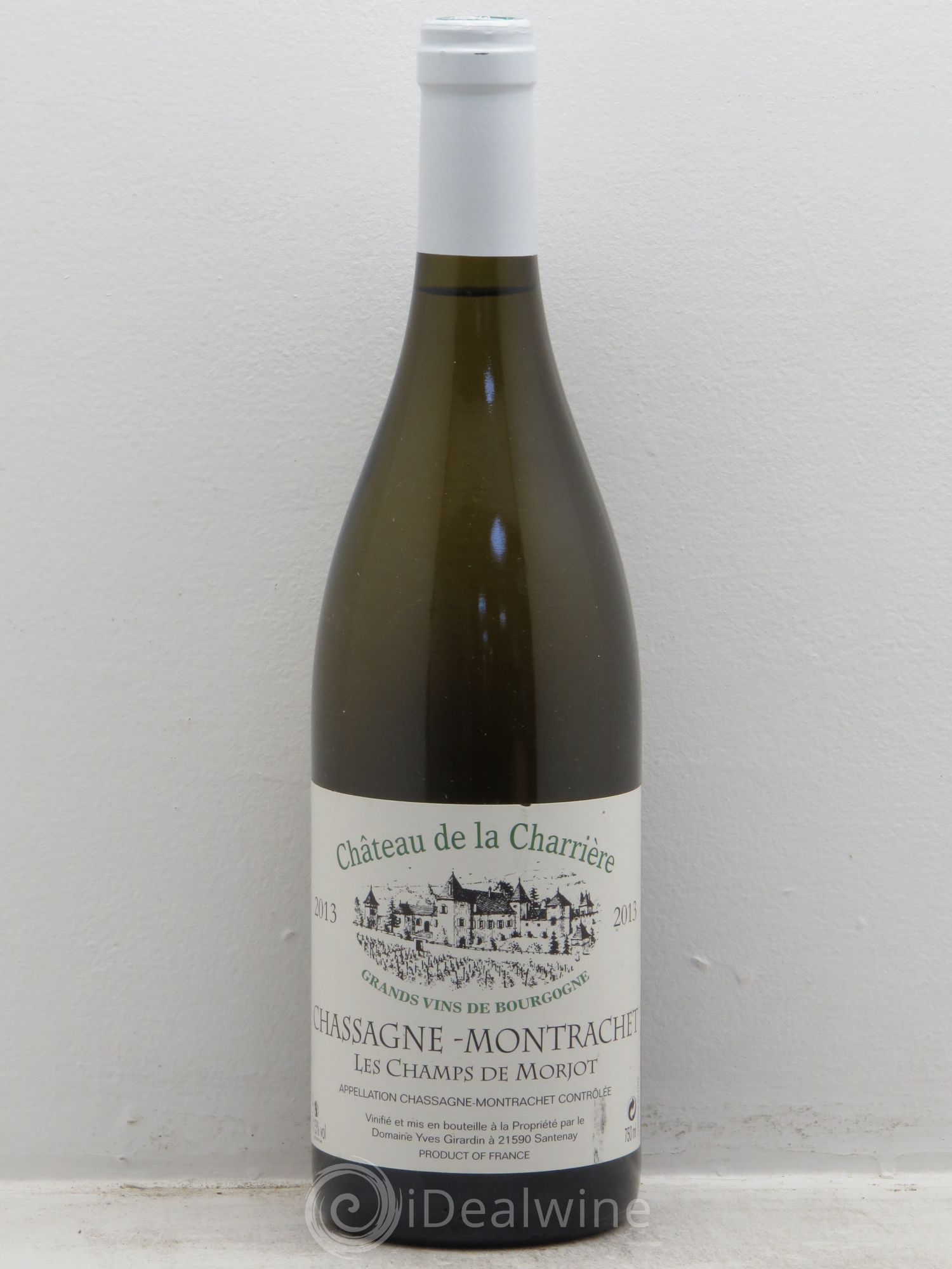 Chassagne-Montrachet Champs de Morjot -Domaine Yves Girardin 2013 - Posten von 1 Flasche - 0