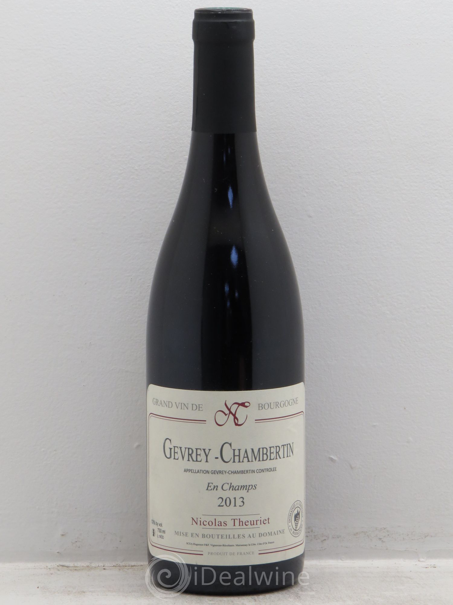 Gevrey-Chambertin Domaine Theuriet (sans prix de réserve) 2013 - Posten von 1 Flasche - 0