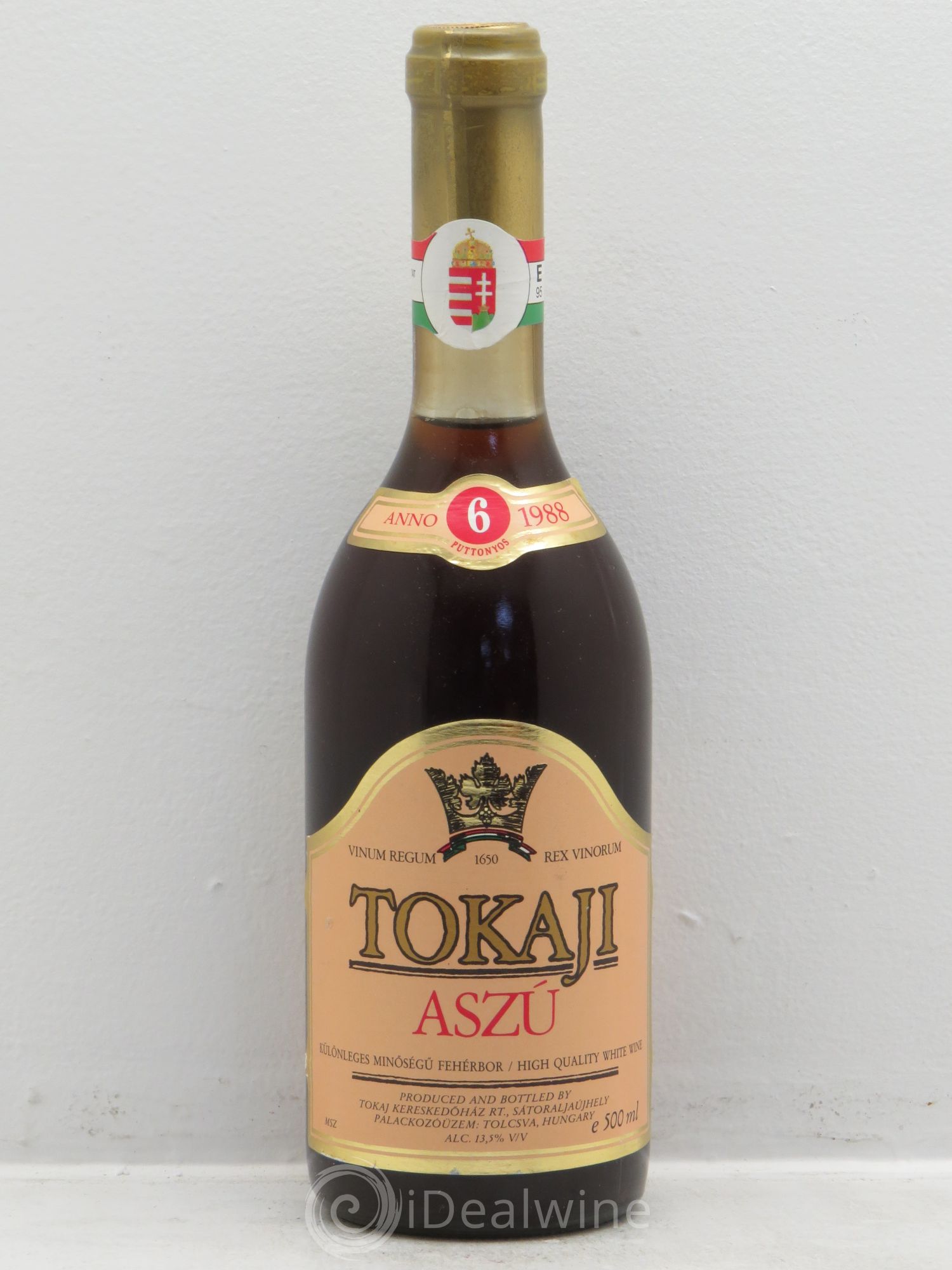Tokaji Aszu 6 Puttonyos 1988 - Lotto di 1 bottiglia - 0