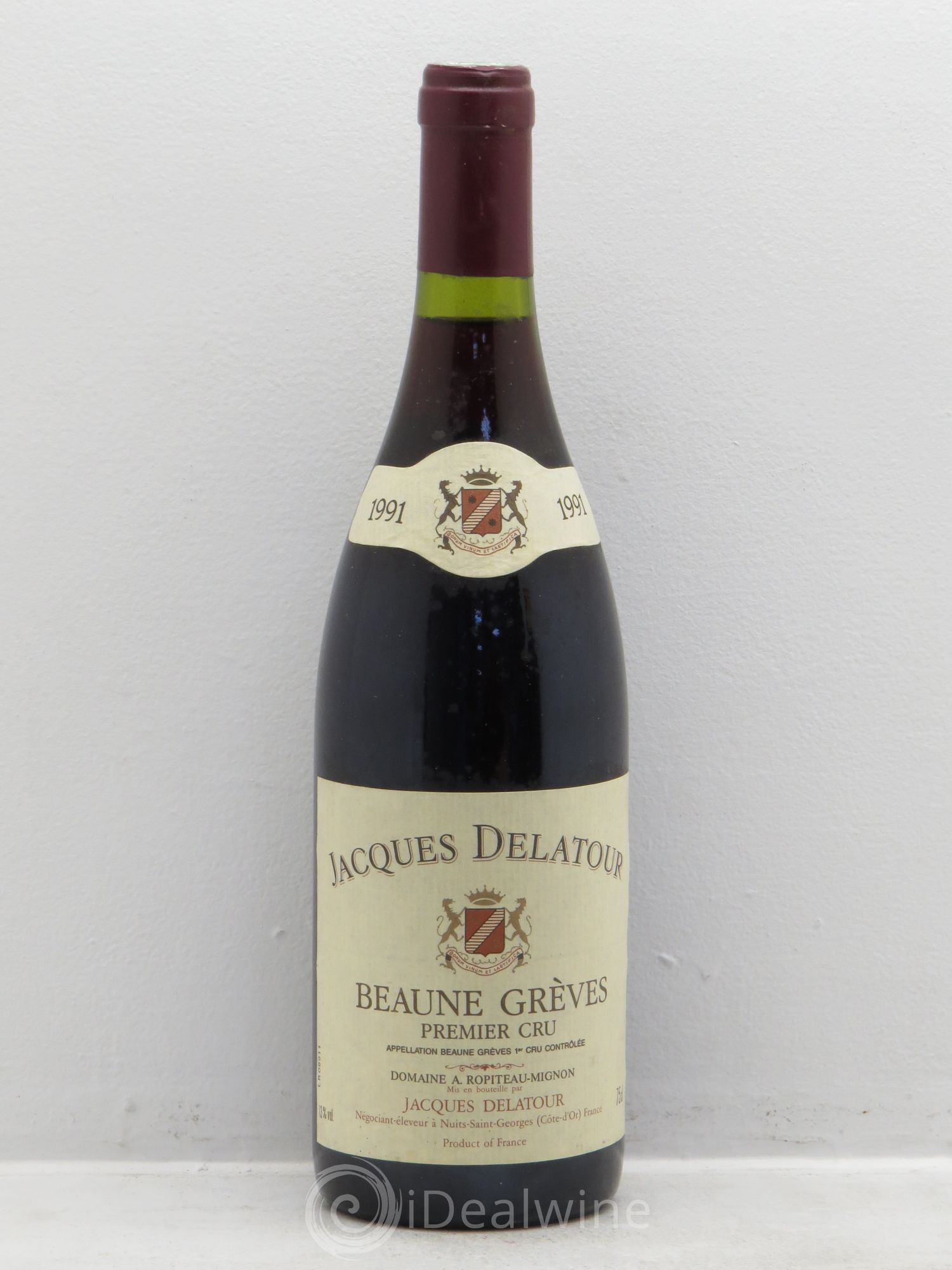 Beaune 1er Cru Jacques Delatour (sans prix de réserve) 1991 - Posten von 1 Flasche - 0
