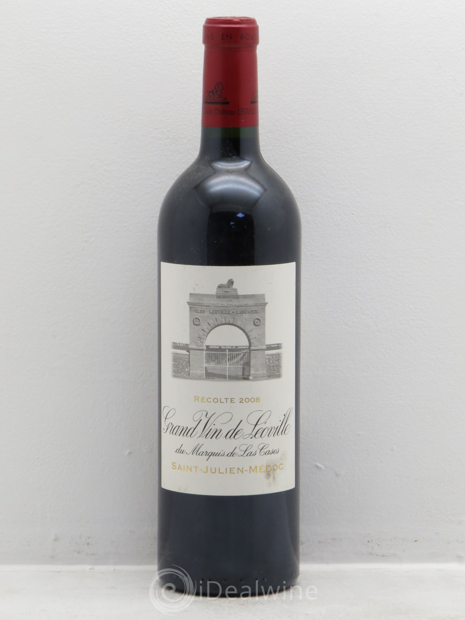Château Léoville Las Cases 2ème Grand Cru Classé 2008 - Lot de 1 bouteille - 0