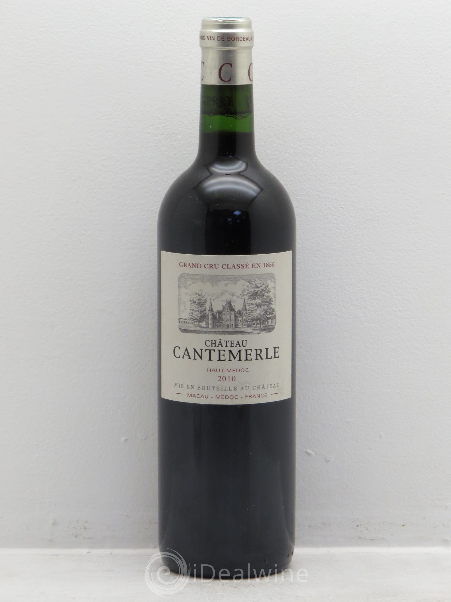 Château Cantemerle 5ème Grand Cru Classé 2010 - Lot de 1 bouteille - 0