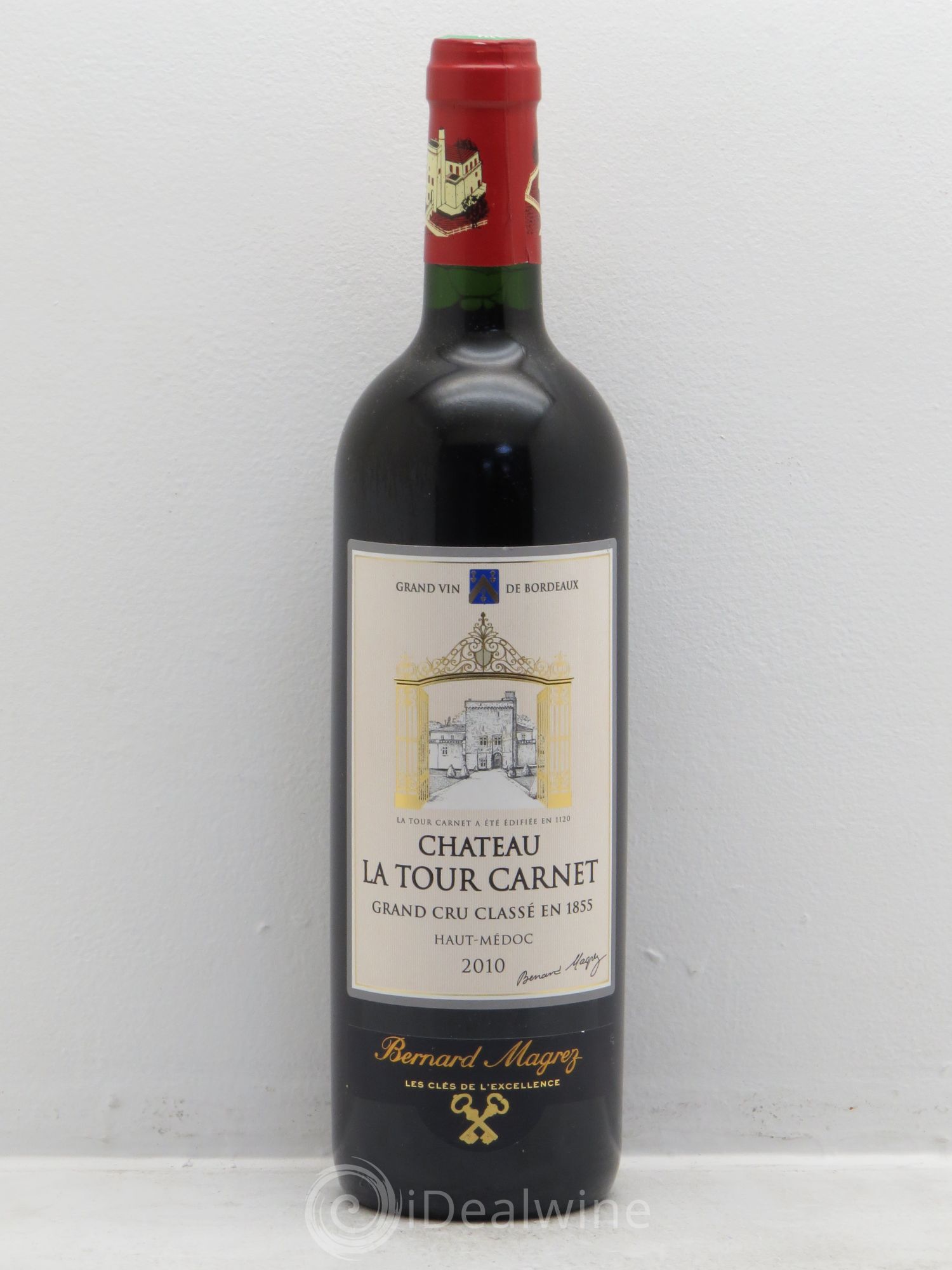 Château la Tour Carnet 4ème Grand Cru Classé 2010 - Lot de 1 bouteille - 0