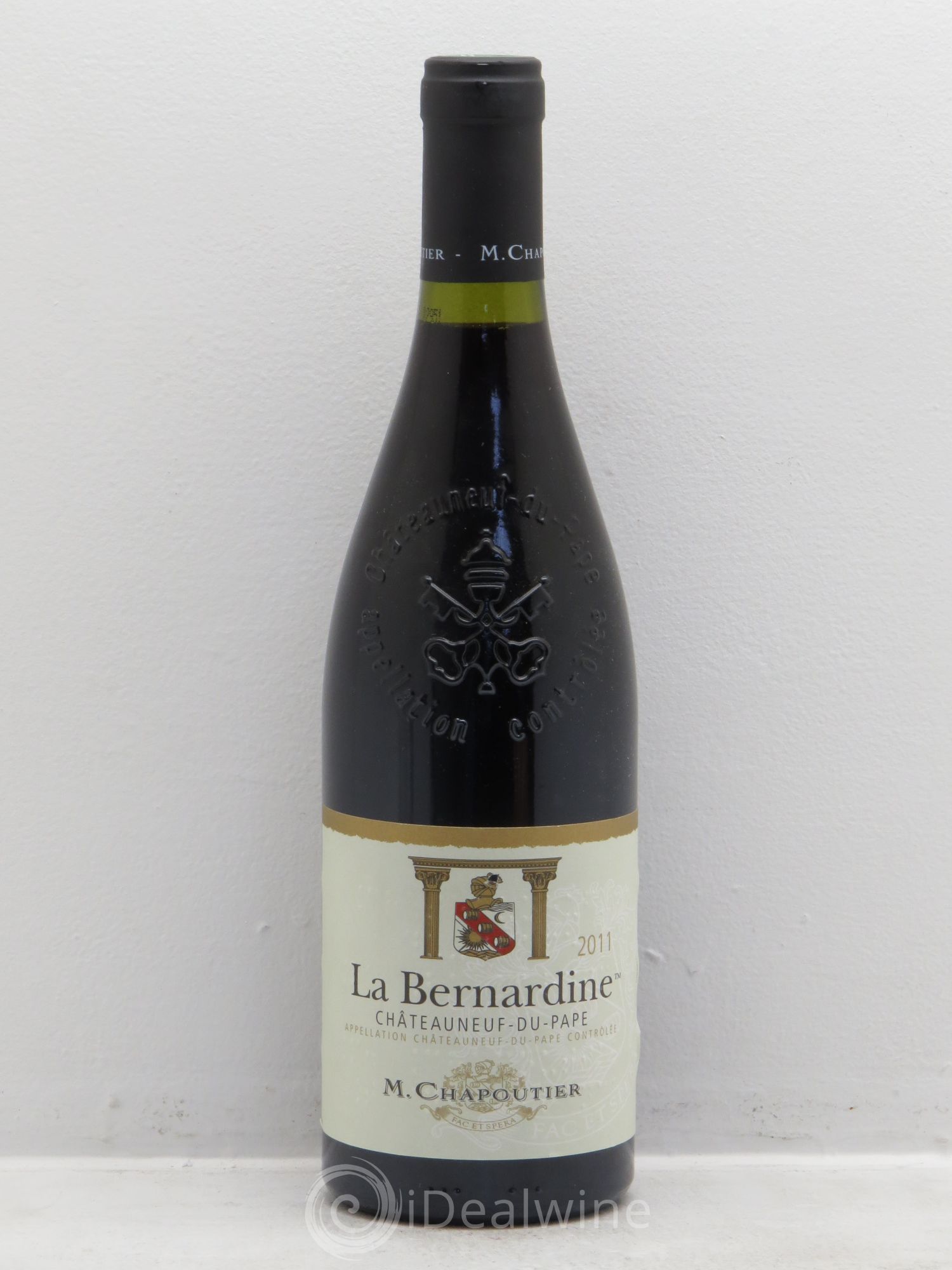 Châteauneuf-du-Pape La Bernardine Chapoutier 2011 - Lot de 1 bouteille - 0