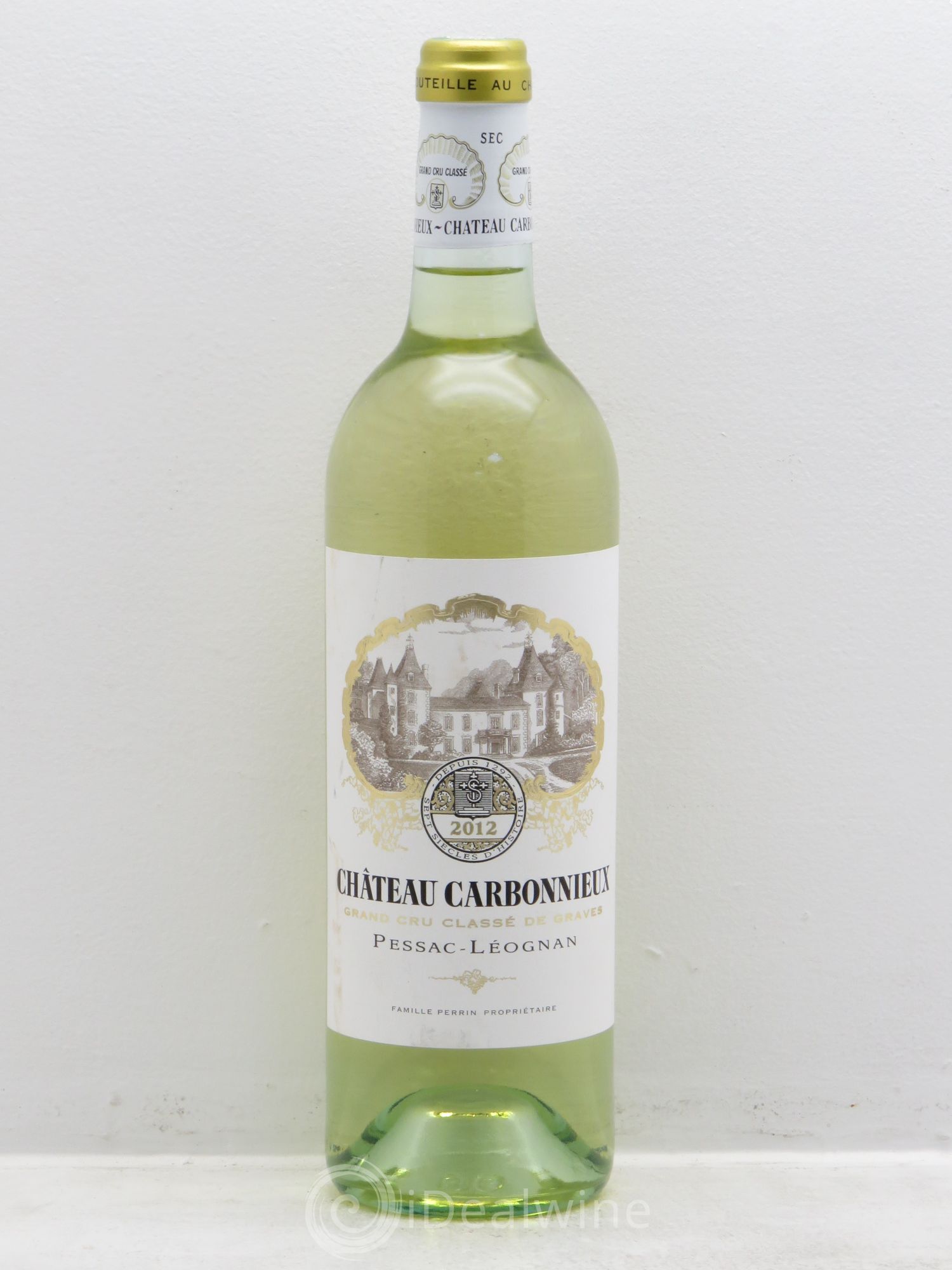 Château Carbonnieux Cru Classé de Graves 2012 - Lot de 1 bouteille - 0