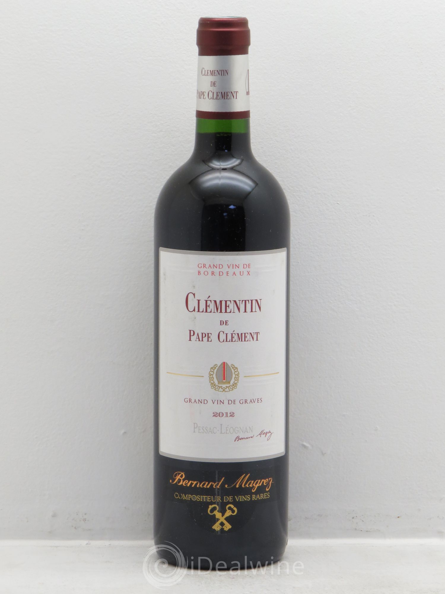 Le Clémentin de Pape Clément Second Vin 2012 - Lot de 1 bouteille - 0