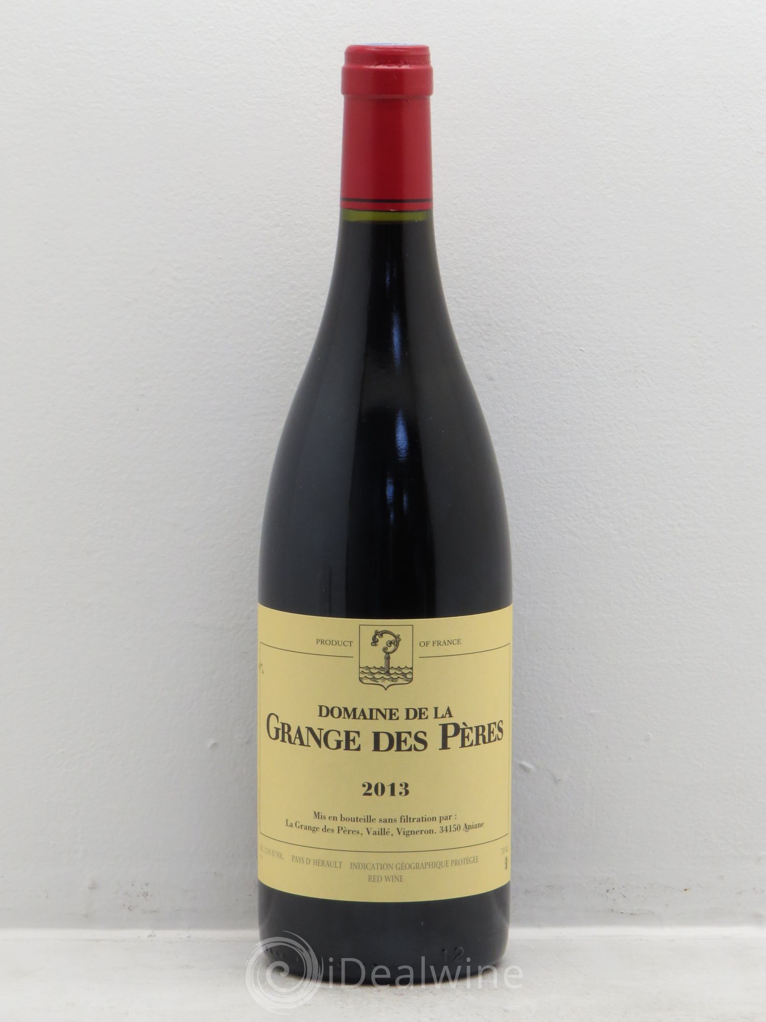 Pays d'Hérault Grange des Pères Laurent Vaillé 2013 - Lot de 1 bouteille - 0