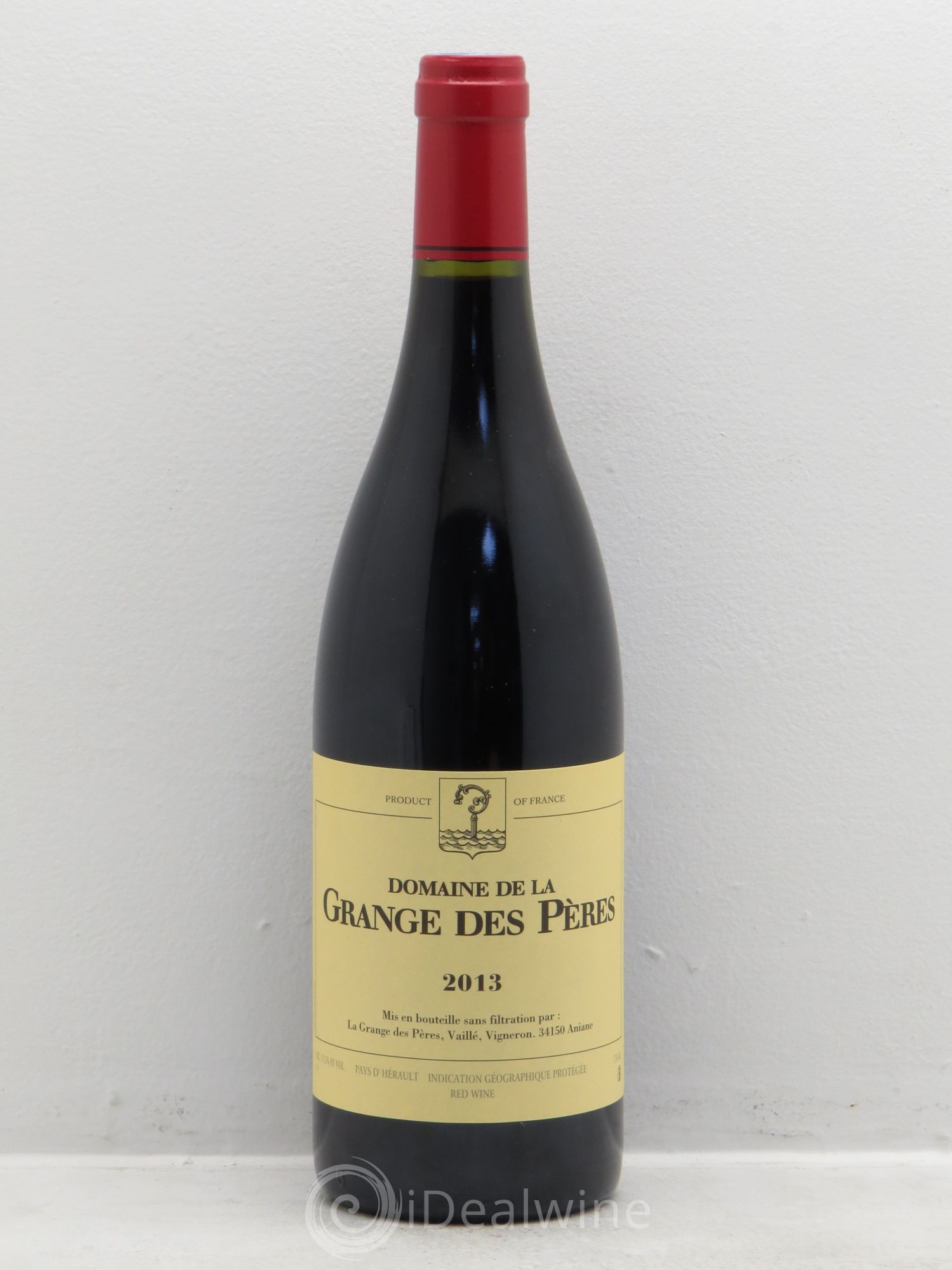 Pays d'Hérault Grange des Pères Laurent Vaillé 2013 - Lot de 1 bouteille - 0