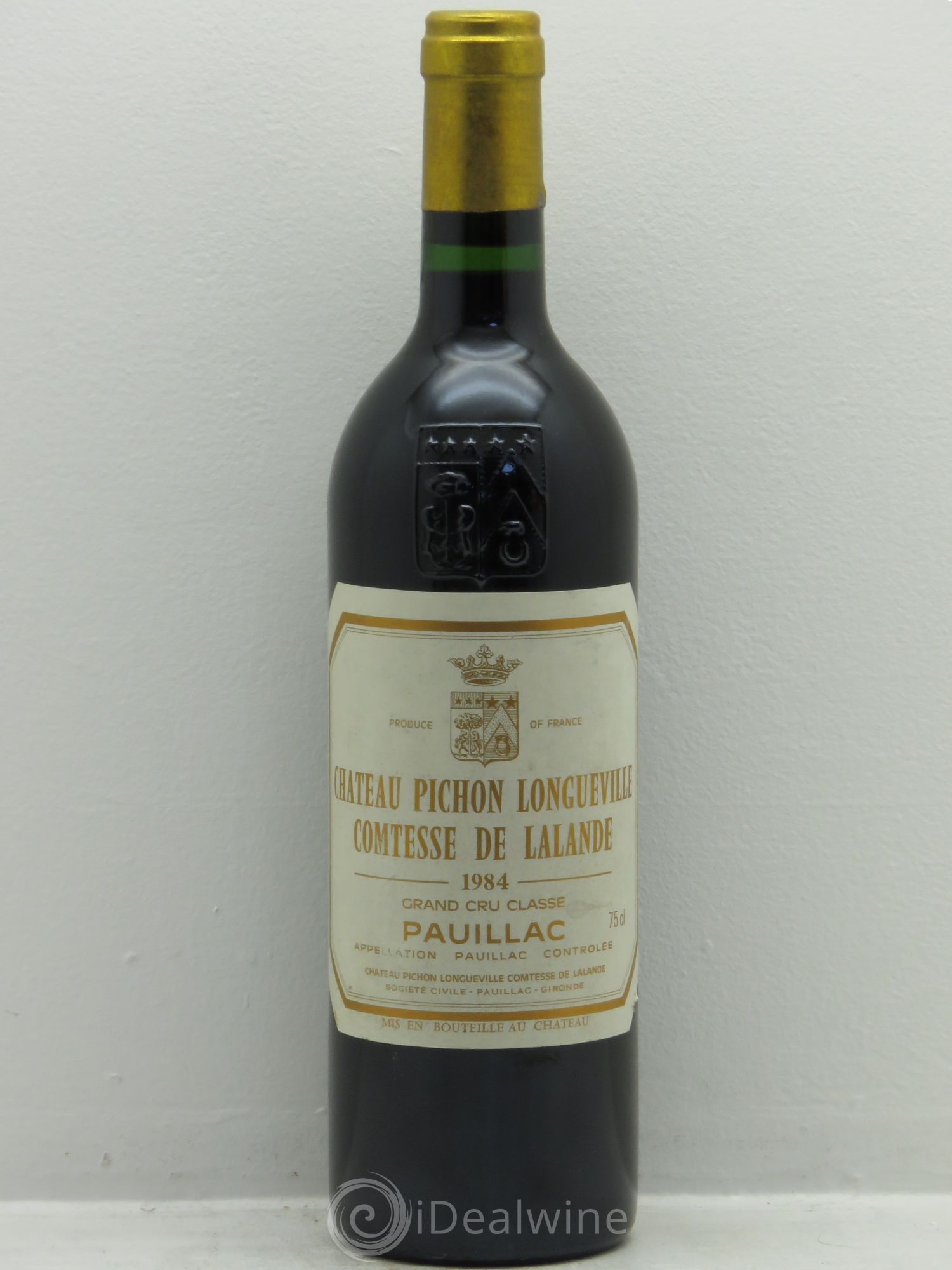 Château Pichon Longueville Comtesse de Lalande 2ème Grand Cru Classé 1984 - Lot de 1 bouteille - 0