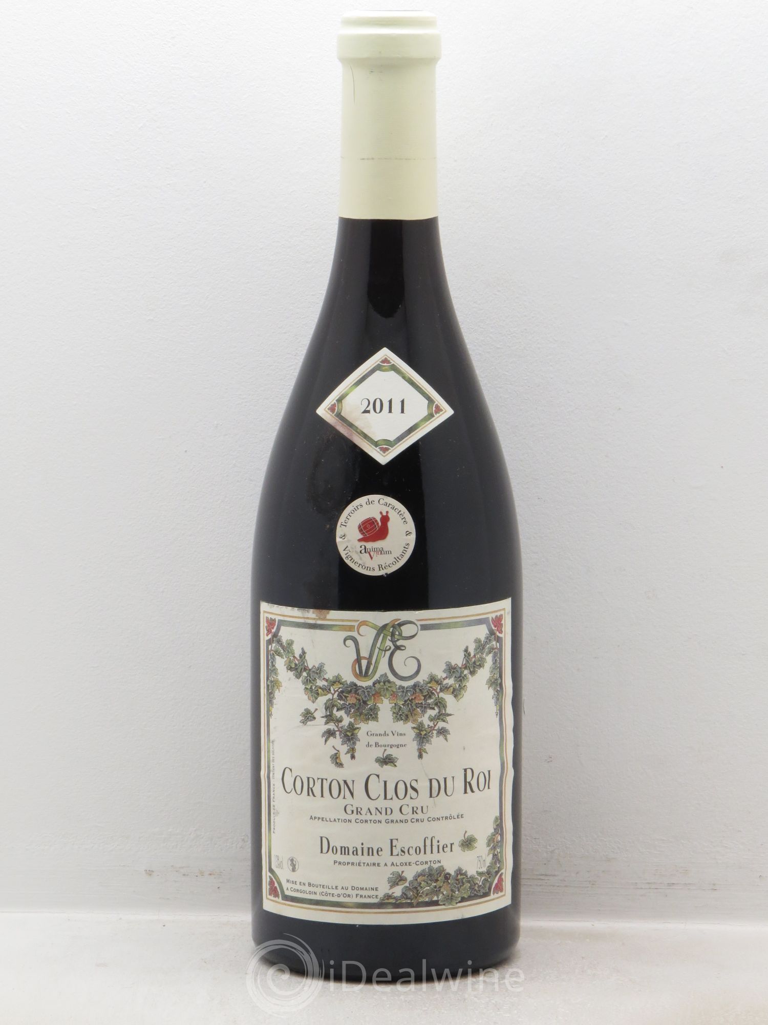 Corton Grand Cru Escoffier 2011 - Lot de 1 bouteille - 0