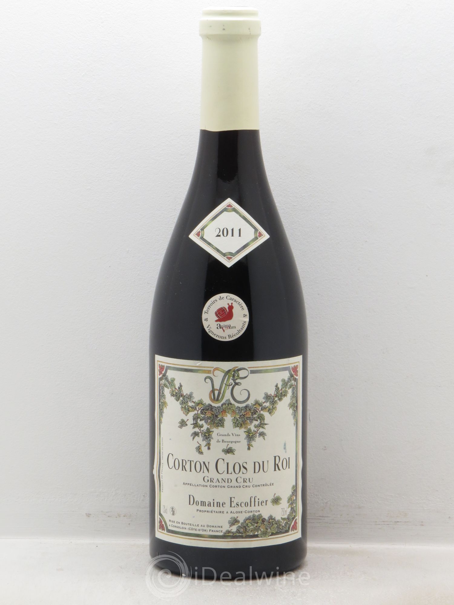 Corton Grand Cru Escoffier 2011 - Lot de 1 bouteille - 0