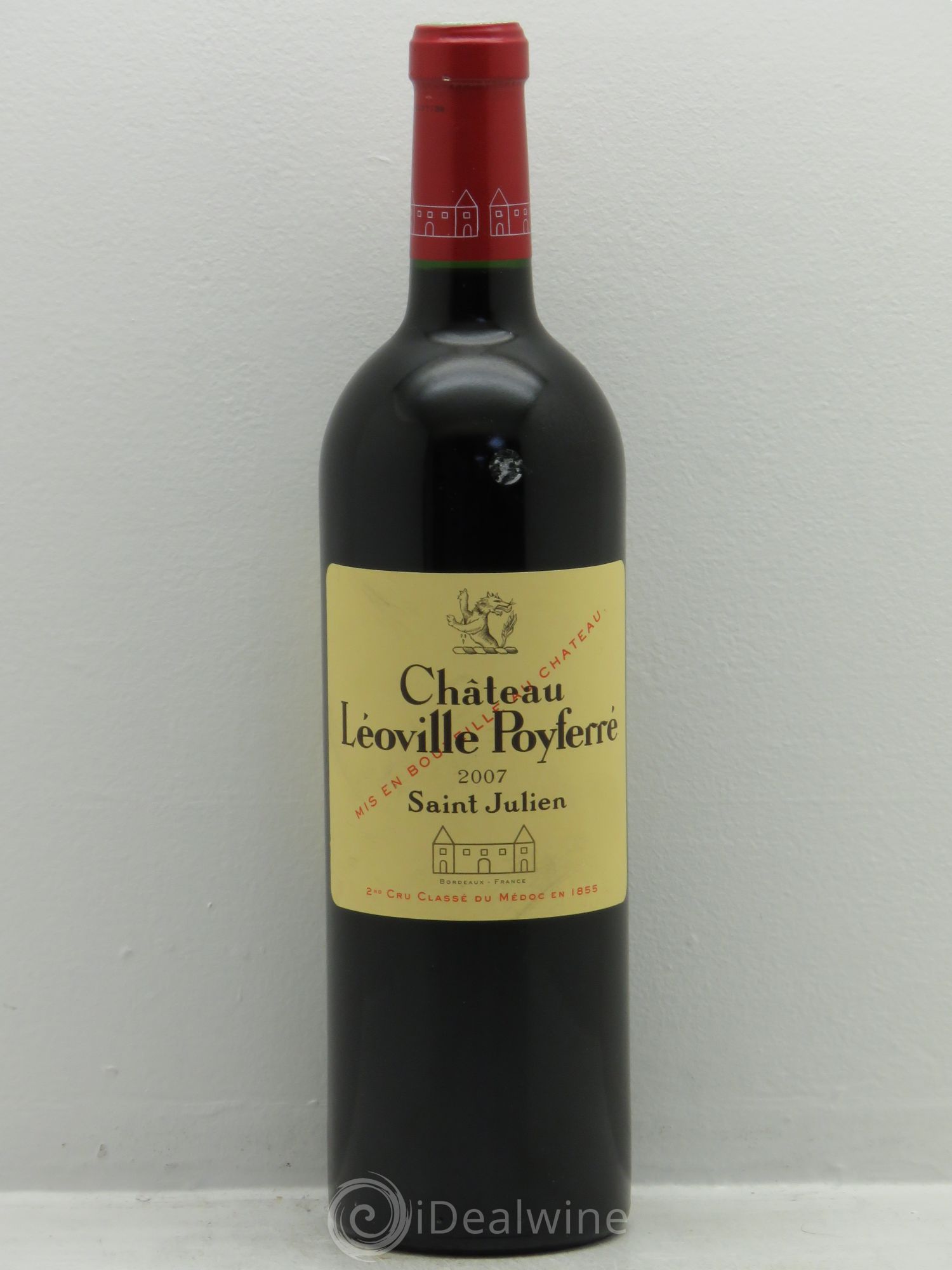 Château Léoville Poyferré 2ème Grand Cru Classé (sans prix de réserve) 2007 - Lot de 1 bouteille - 0