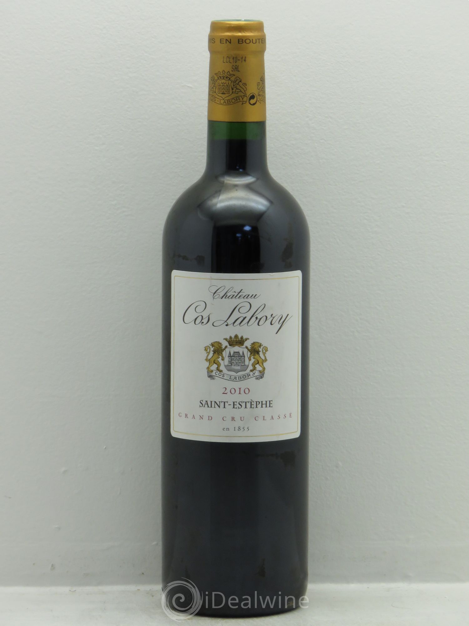 Château Cos Labory 5ème Grand Cru Classé 2010 - Lot de 1 bouteille - 0