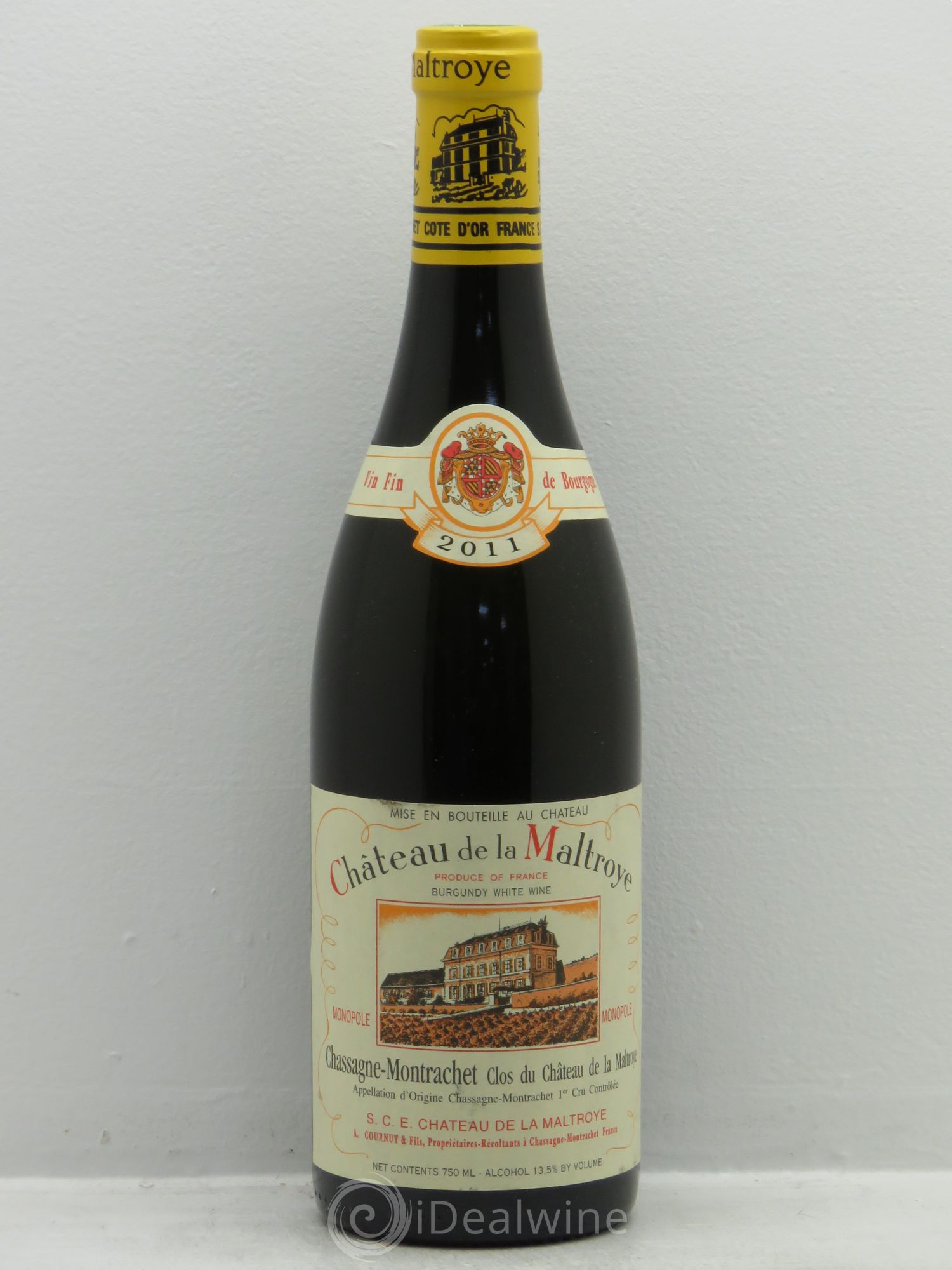 Chassagne-Montrachet 1er Cru Clos du chateau 2011 - Posten von 1 Flasche - 0
