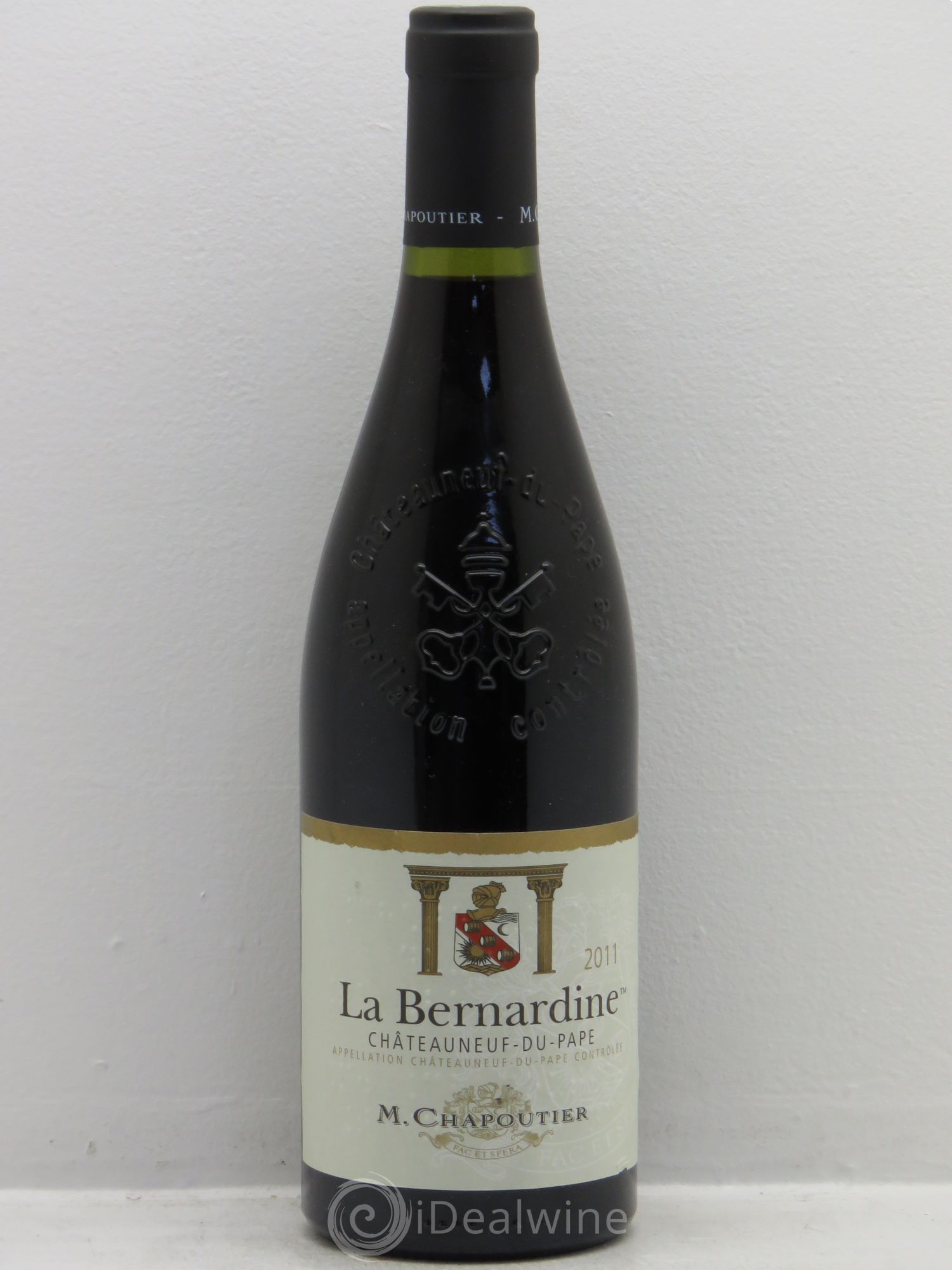 Châteauneuf-du-Pape La Bernardine Chapoutier 2011 - Lot de 1 bouteille - 0