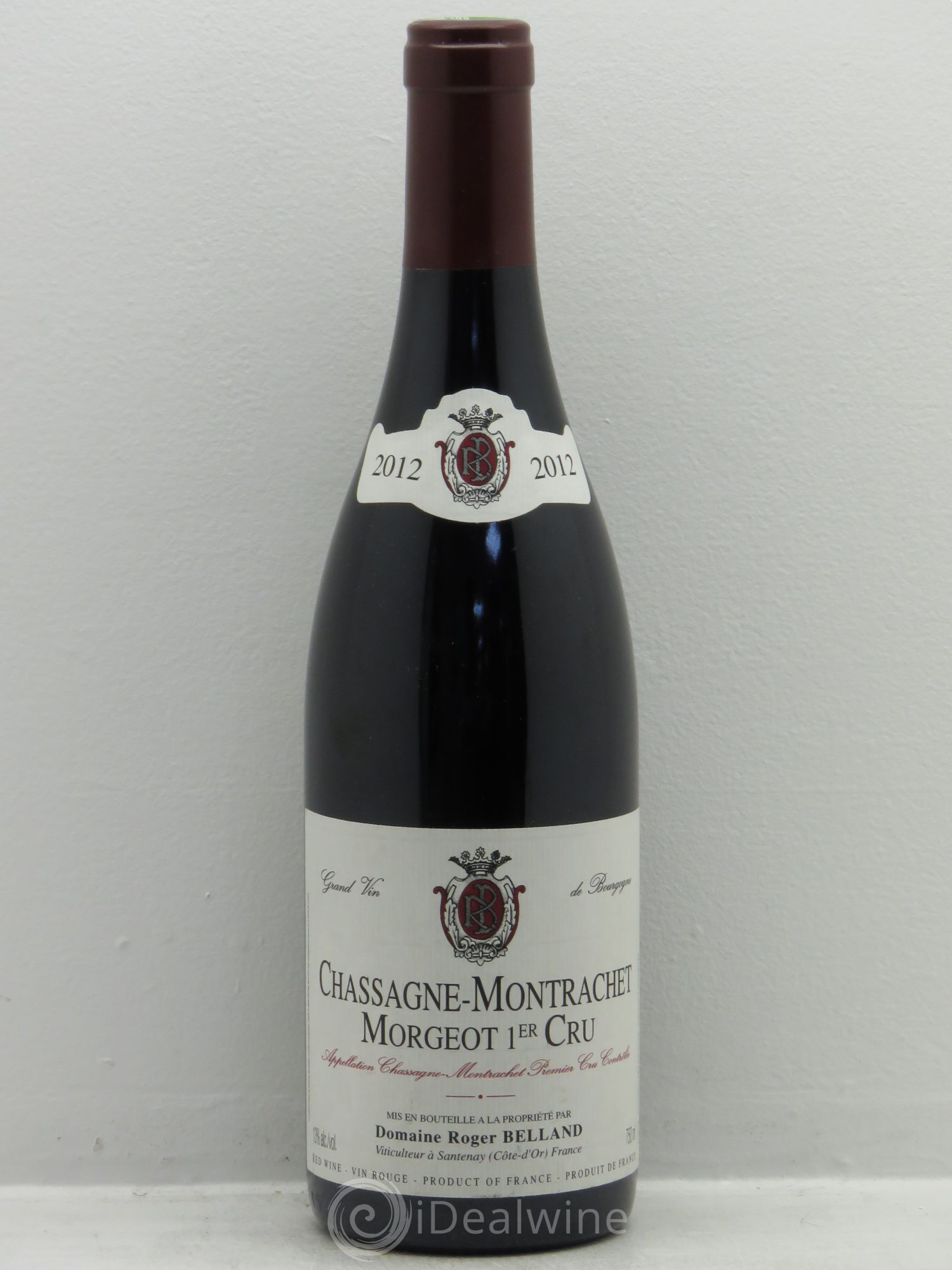 Chassagne-Montrachet 1er Cru 2012 - Lot de 1 bouteille - 0