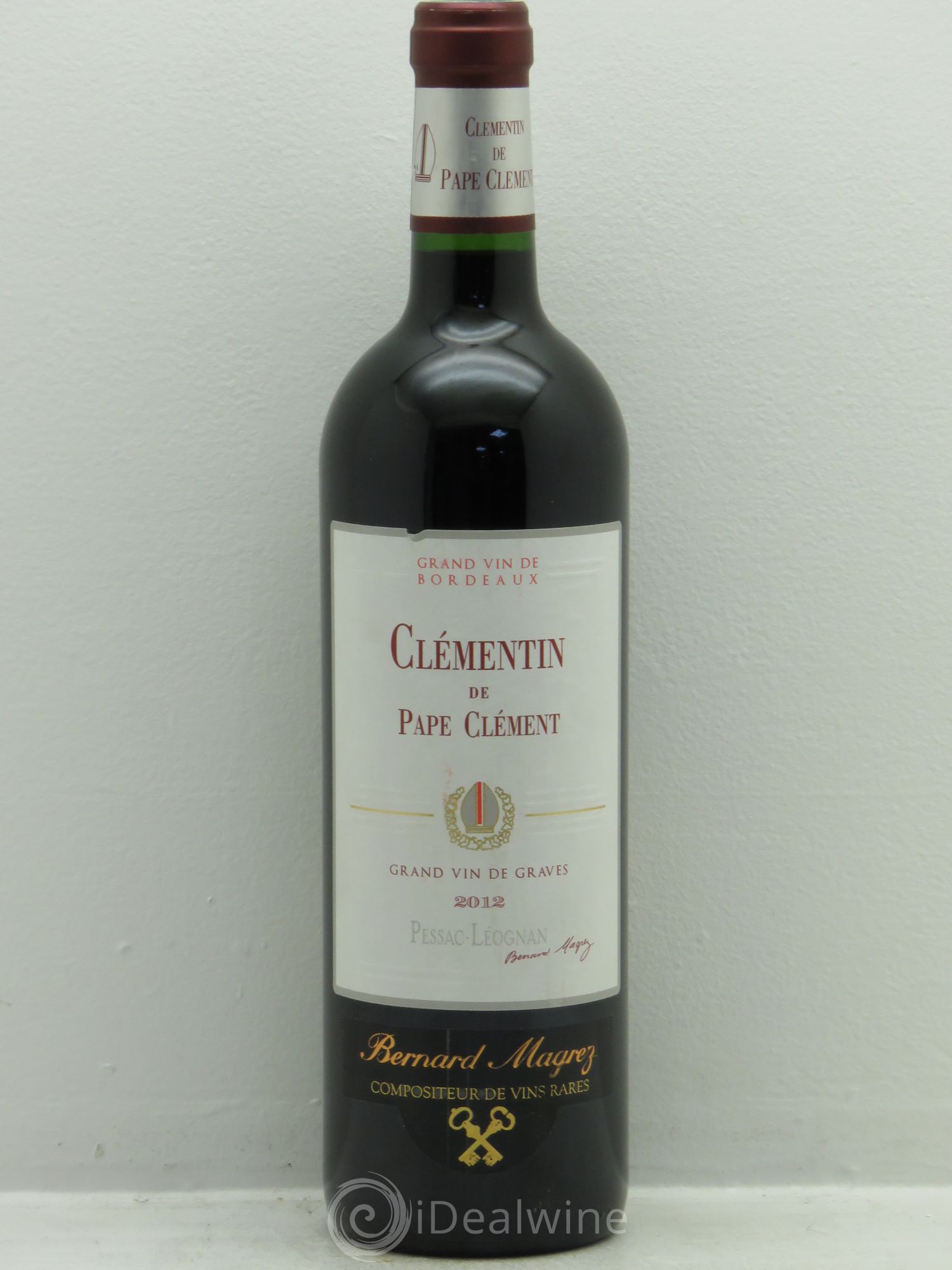 Le Clémentin de Pape Clément Second Vin 2012 - Lot de 1 bouteille - 0