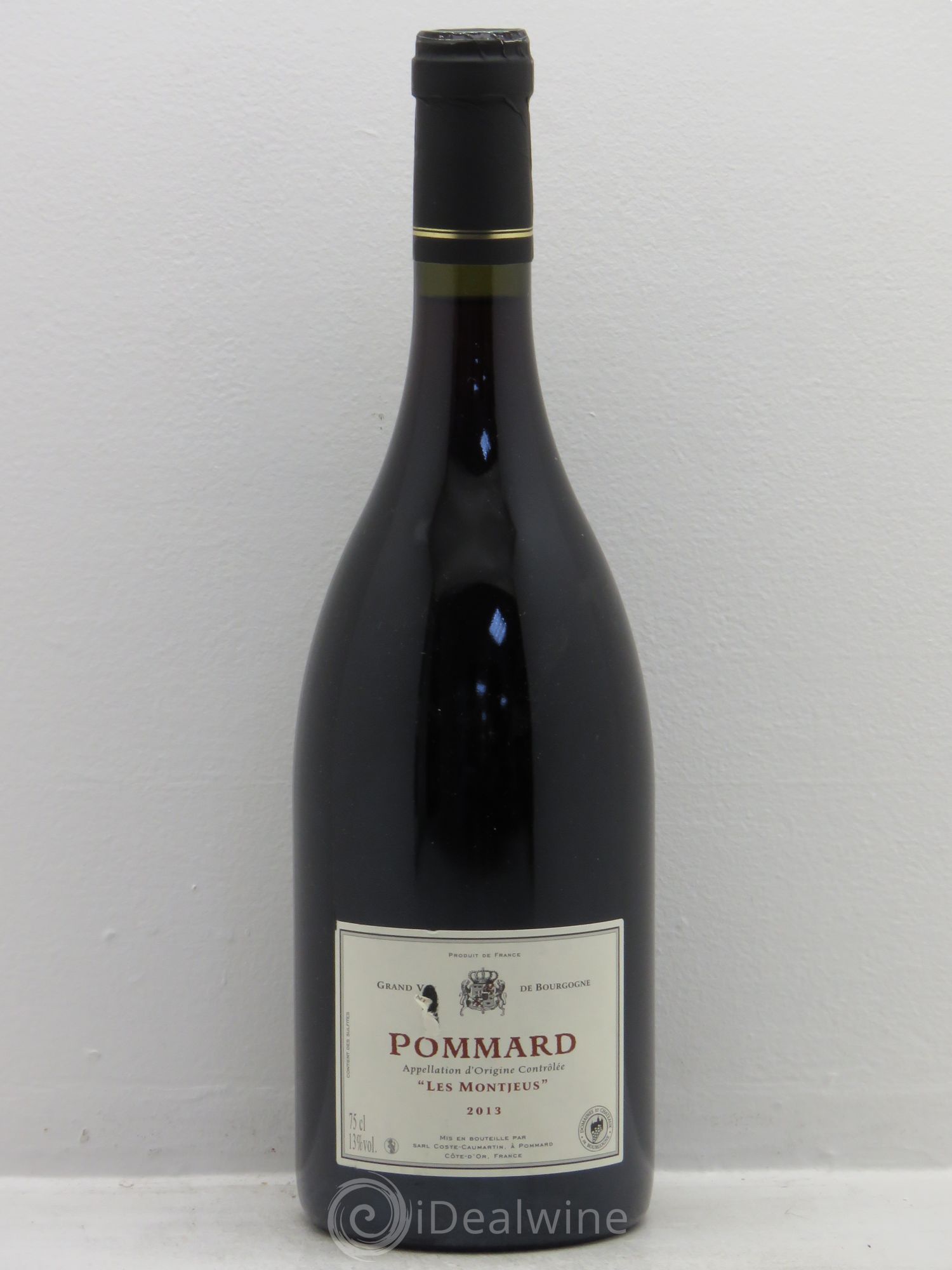 Pommard Les Montjeux Coste Caumartin 2013 - Posten von 1 Flasche - 0