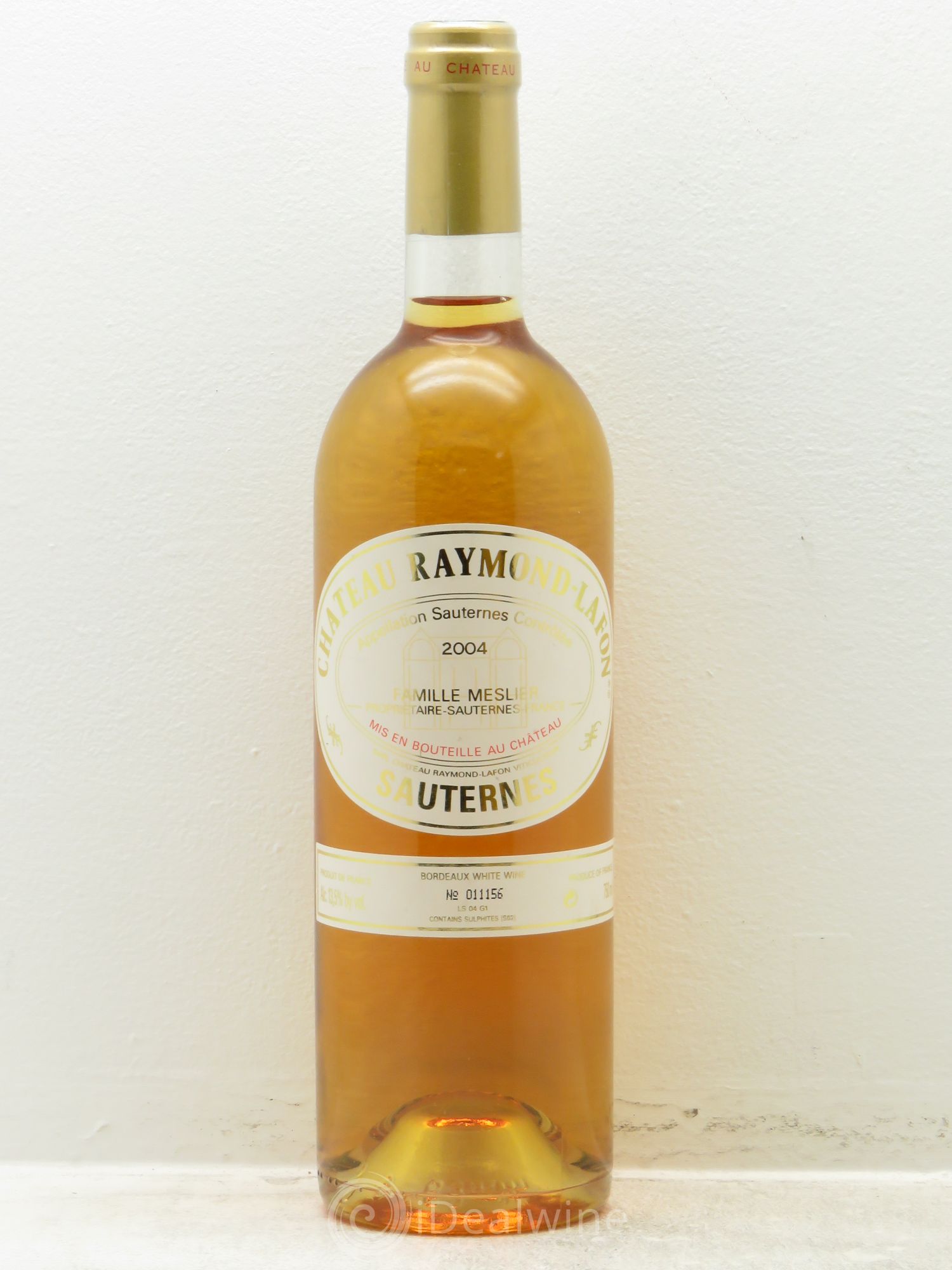 Château Raymond Lafon 2004 - Lotto di 1 bottiglia - 0