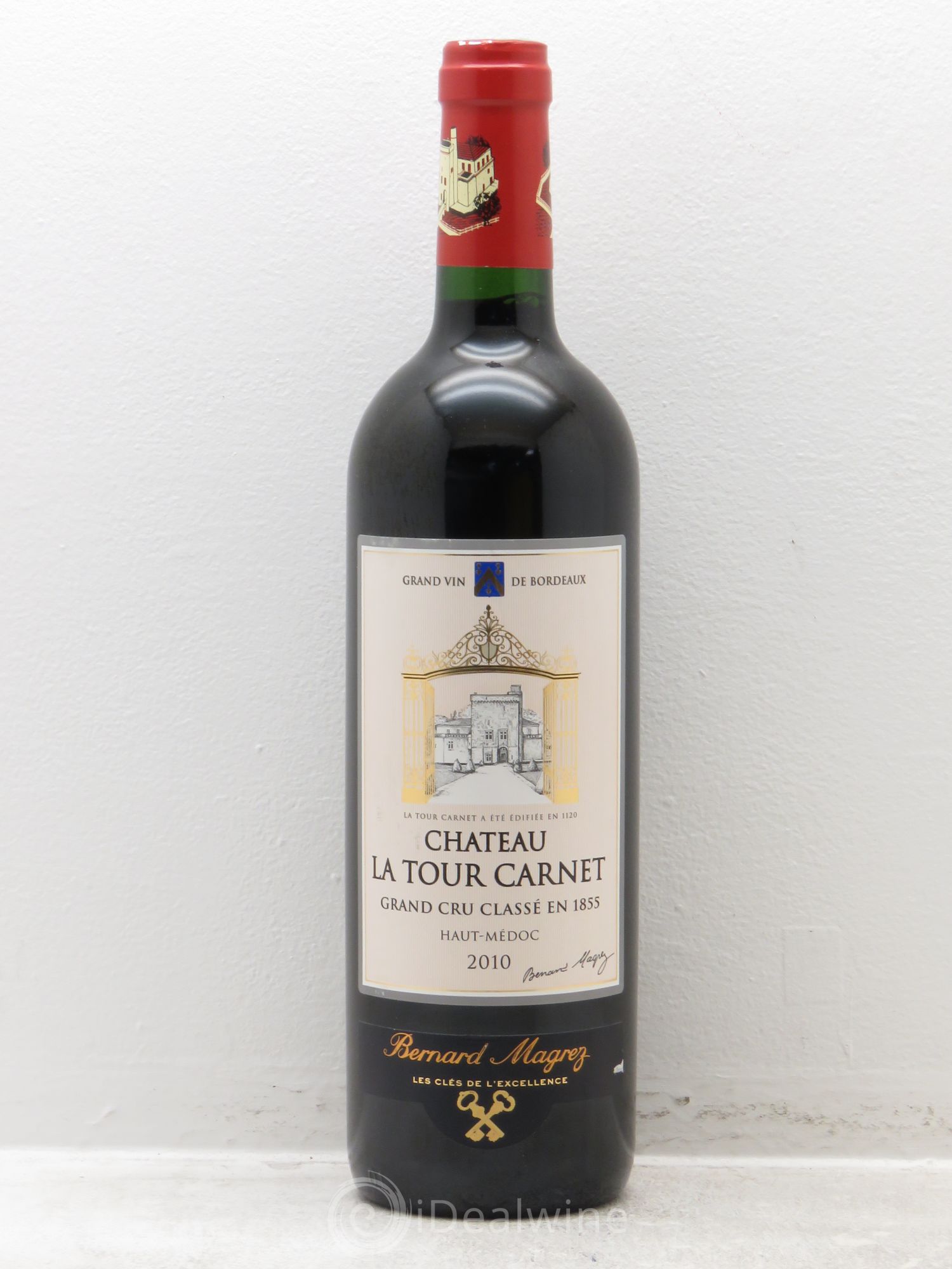Château la Tour Carnet 4ème Grand Cru Classé 2010 - Lot de 1 bouteille - 0