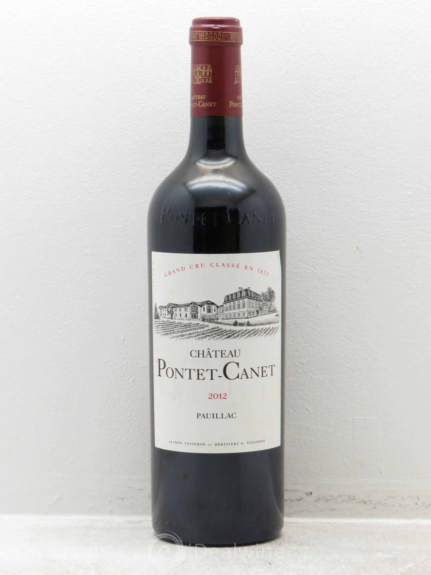 Château Pontet Canet 5ème Grand Cru Classé 2012 - Lot de 1 bouteille - 0