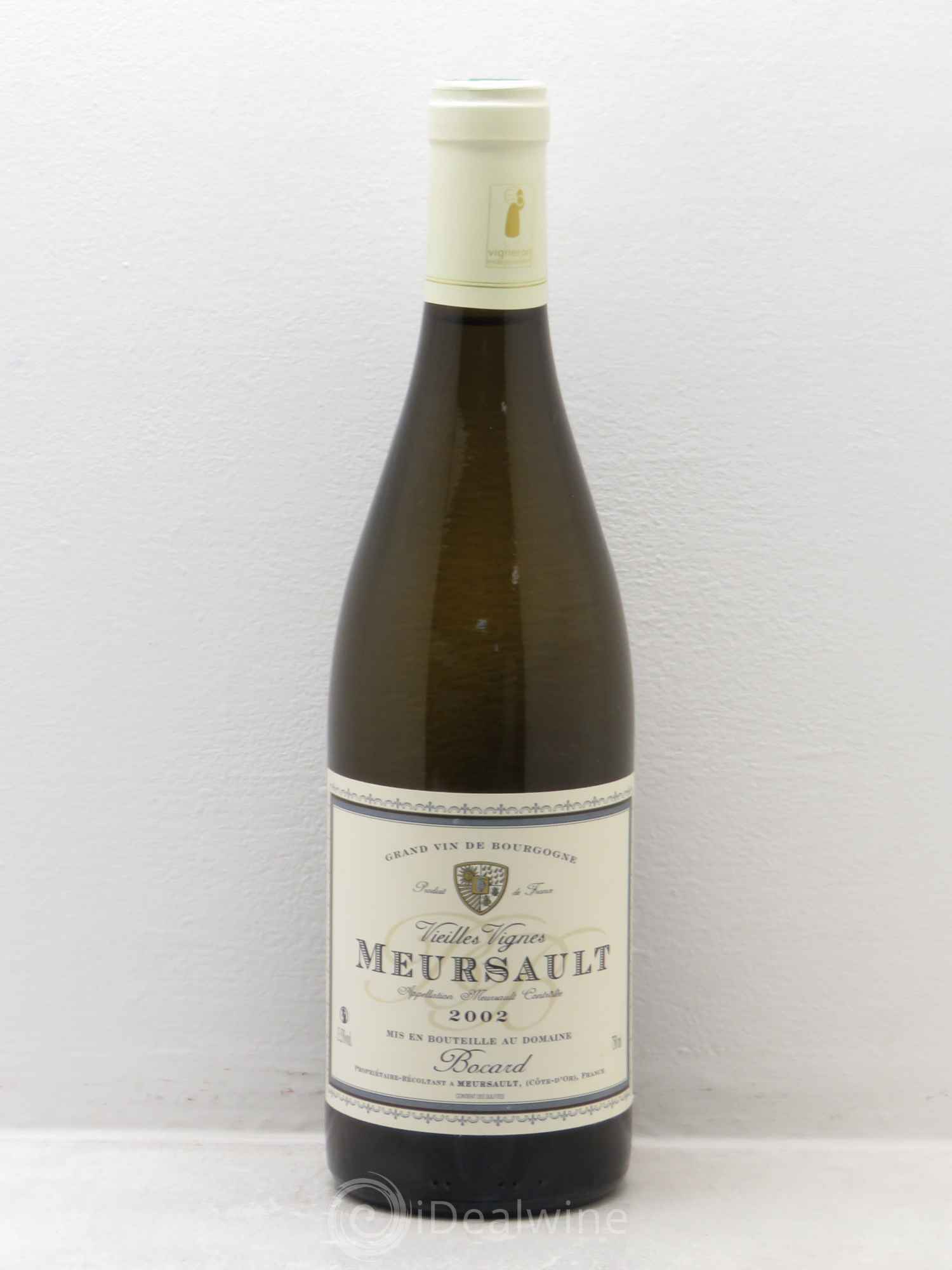 Meursault Vieilles Vignes Domaine Bocard (sans prix de réserve) 2002 - Posten von 1 Flasche - 0