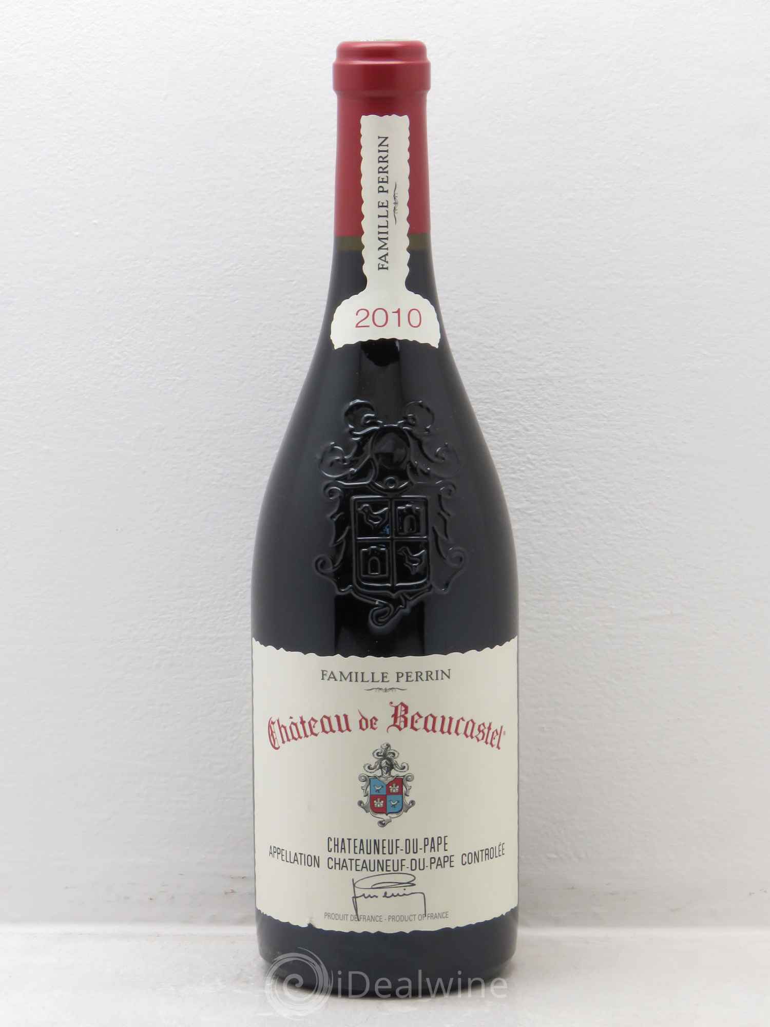 Châteauneuf-du-Pape Château de Beaucastel Famille Perrin 2010 - Lot de 1 bouteille - 0