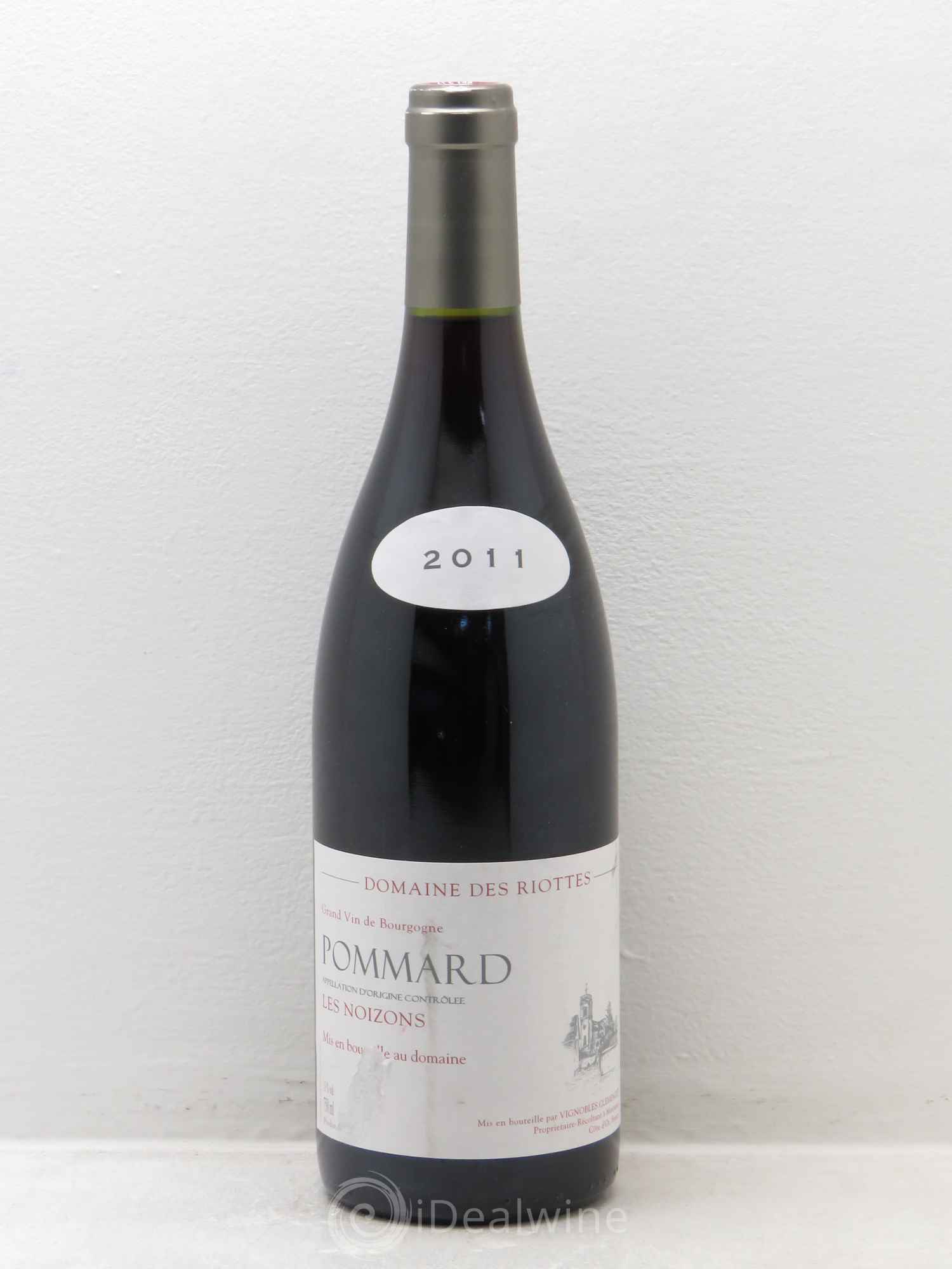 Pommard Les Noizons Domaine Riottes Clémencet (sans prix de réserve) 2011 - Posten von 1 Flasche - 0