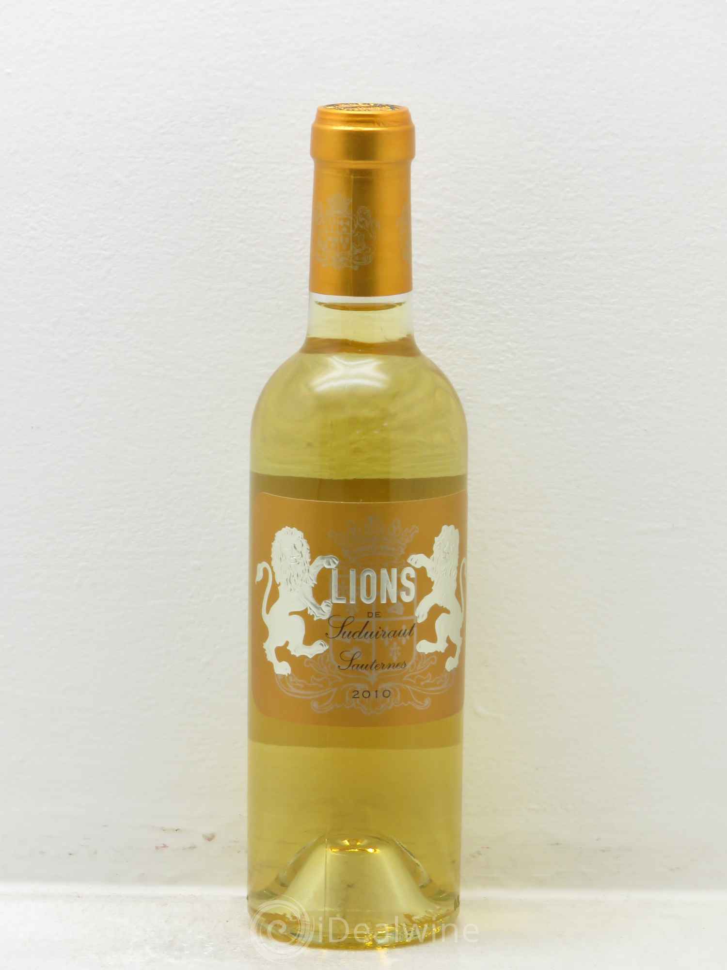 Sauternes Lions de Suduiraut 2010 - Posten von 1 Demi-Flasche - 0