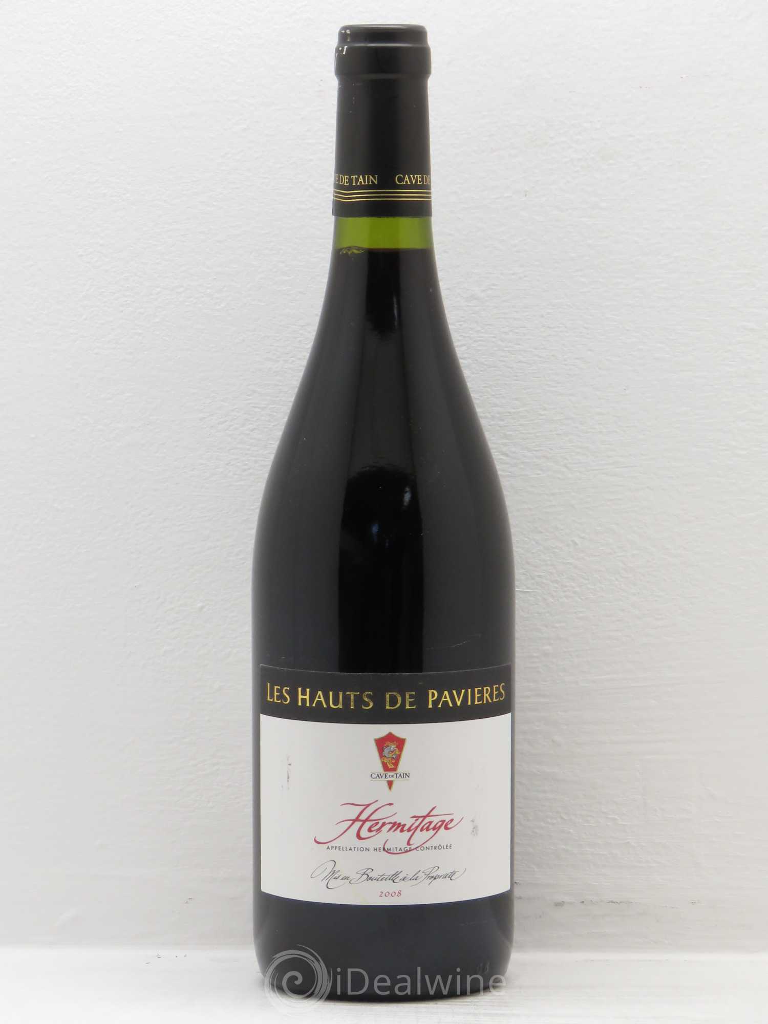 Hermitage Les hauts de pavière cave de tain 2008 - Posten von 1 Flasche - 0