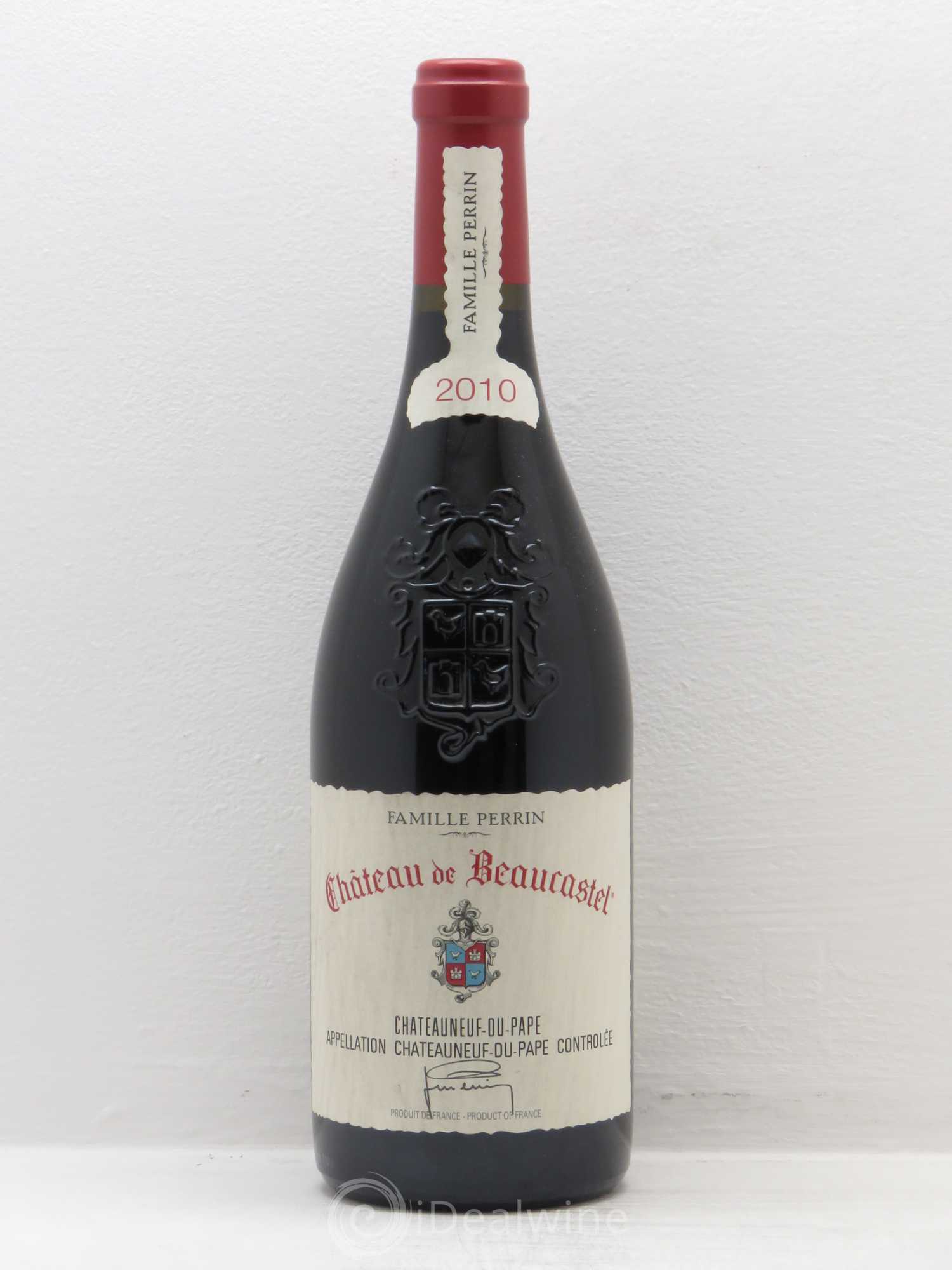 Châteauneuf-du-Pape Château de Beaucastel Famille Perrin 2010 - Lot de 1 bouteille - 0