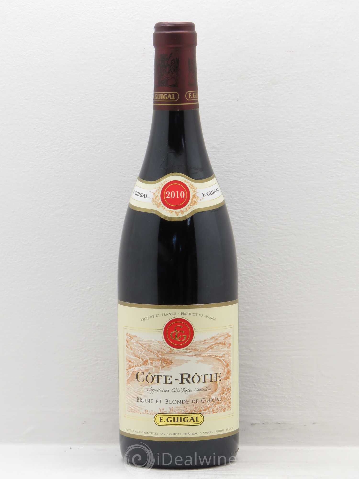 Côte-Rôtie Côtes Brune et Blonde Guigal 2010 - Lot de 1 bouteille - 0