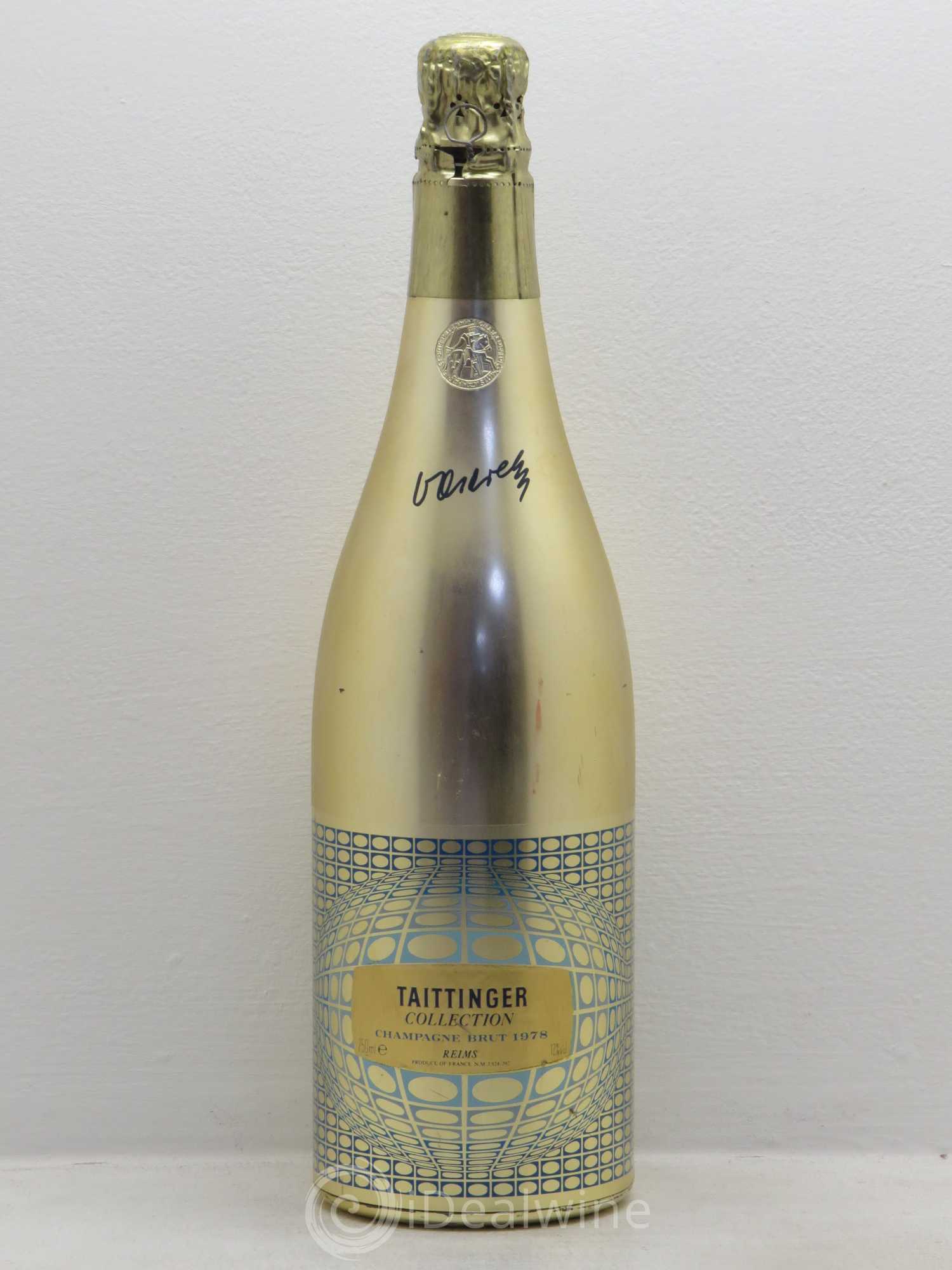 1978 - Collection Vasarely Taittinger 1978 - Lot de 1 bouteille - 0
