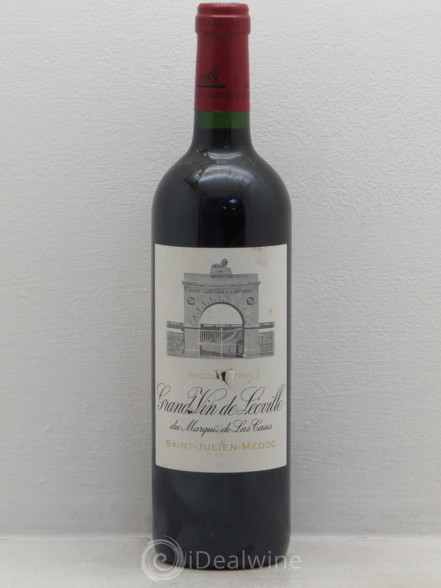 Château Léoville Las Cases 2ème Grand Cru Classé 2006 - Lot de 1 bouteille - 0