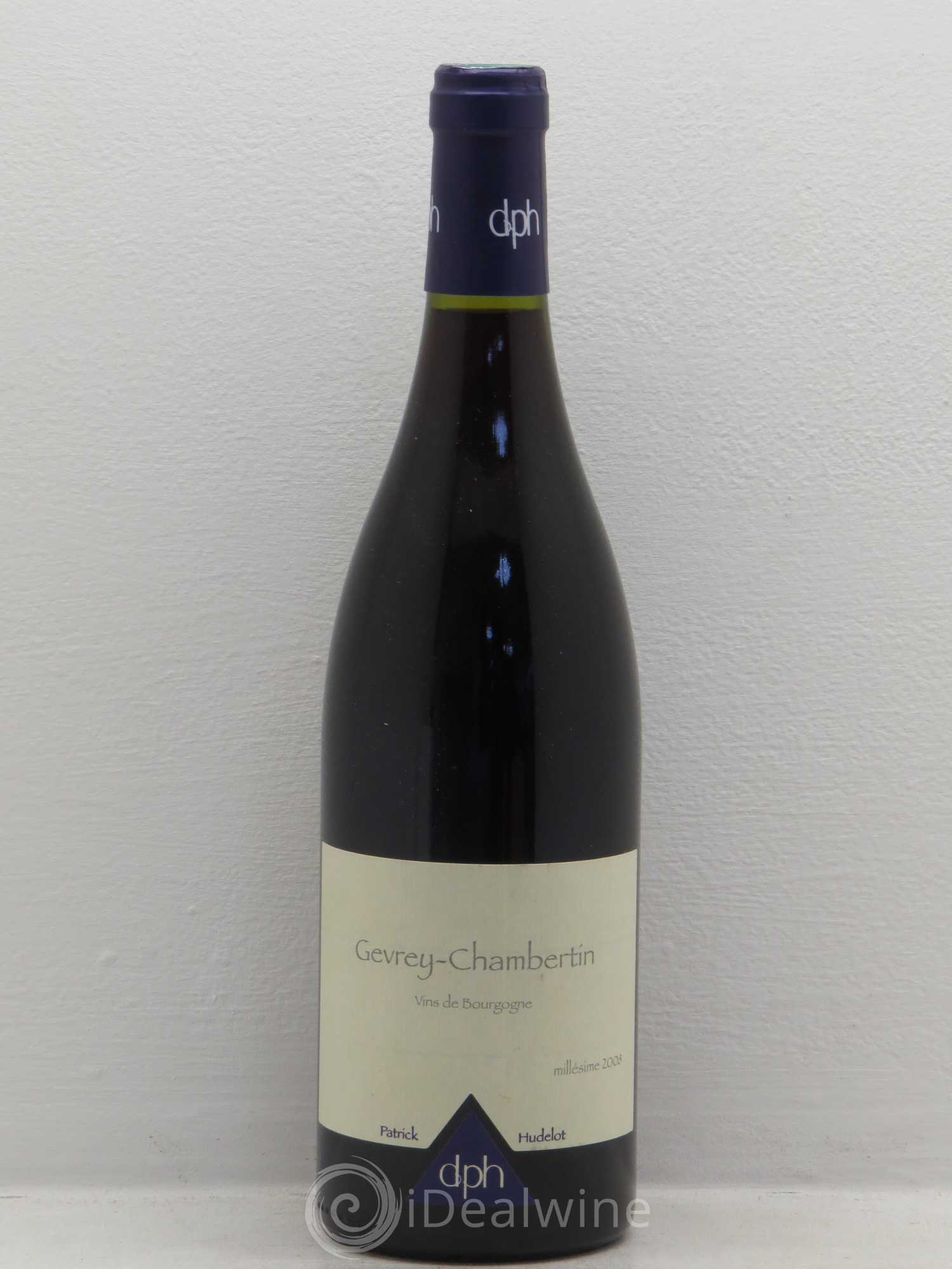 Gevrey-Chambertin Patrick Hudelot 2008 - Lot de 1 bouteille - 0