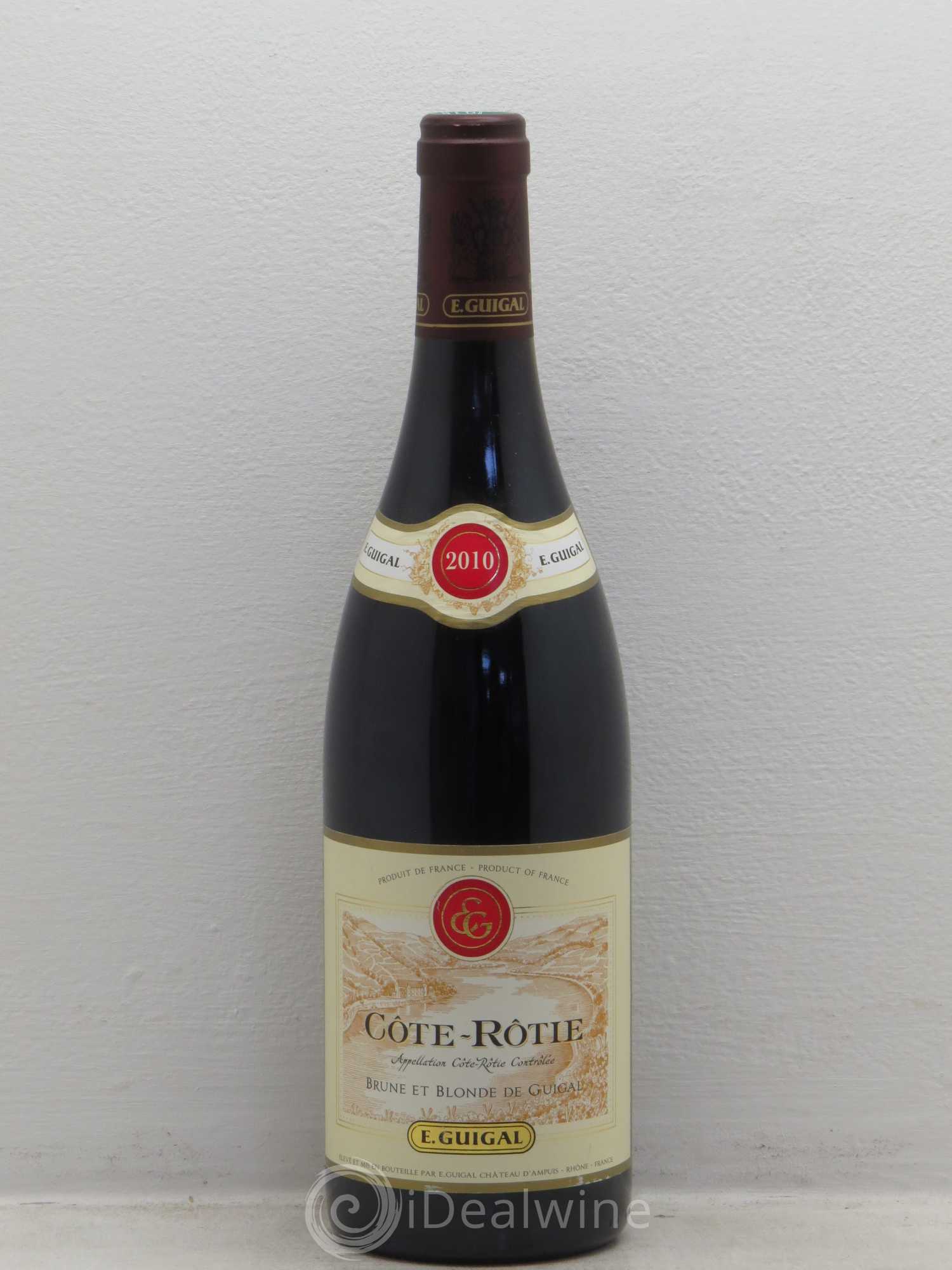 Côte-Rôtie Côtes Brune et Blonde Guigal 2010 - Lot de 1 bouteille - 0