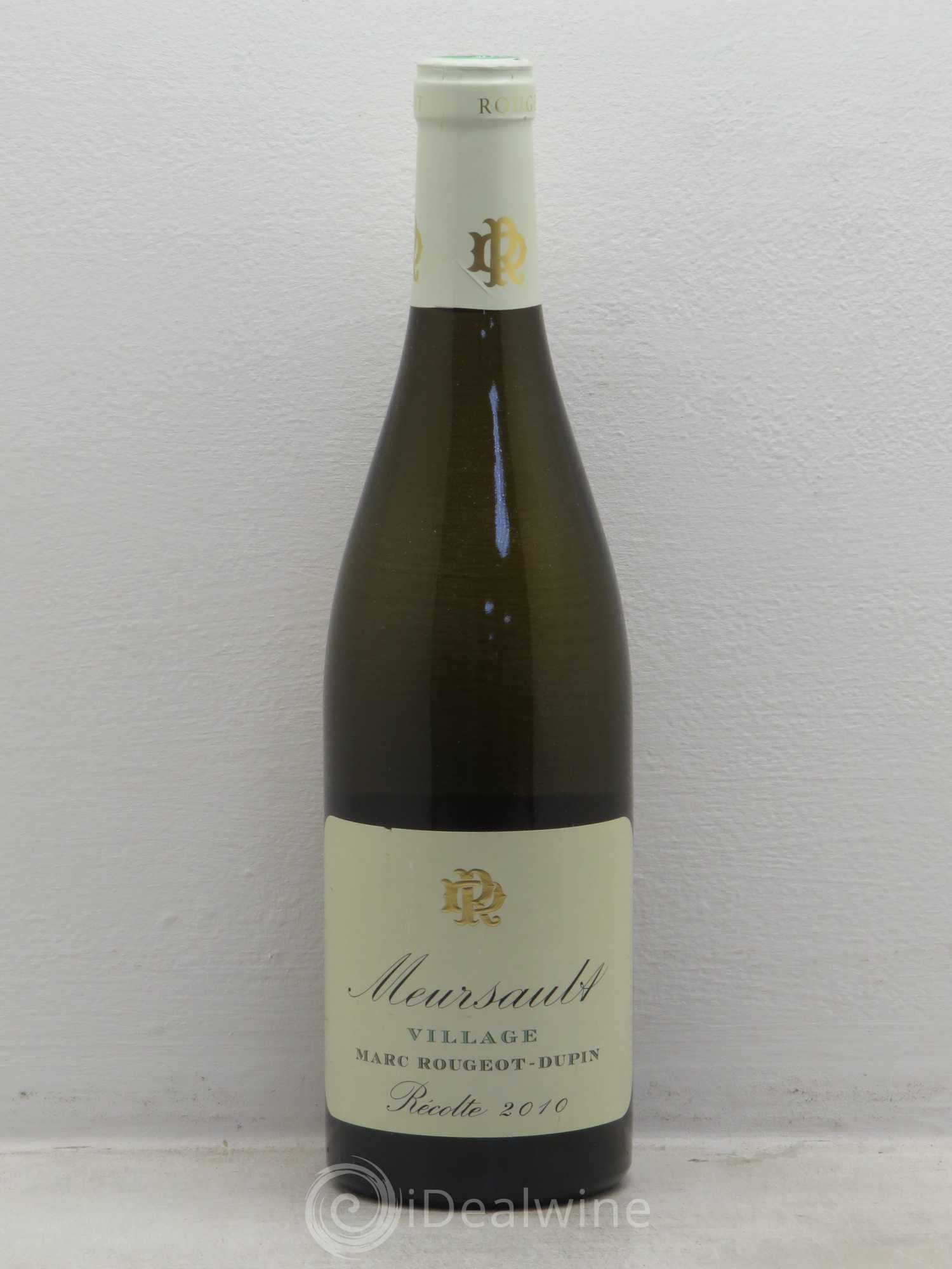 Meursault Marc Rougeot Dupin 2010 - Lot de 1 bouteille - 0