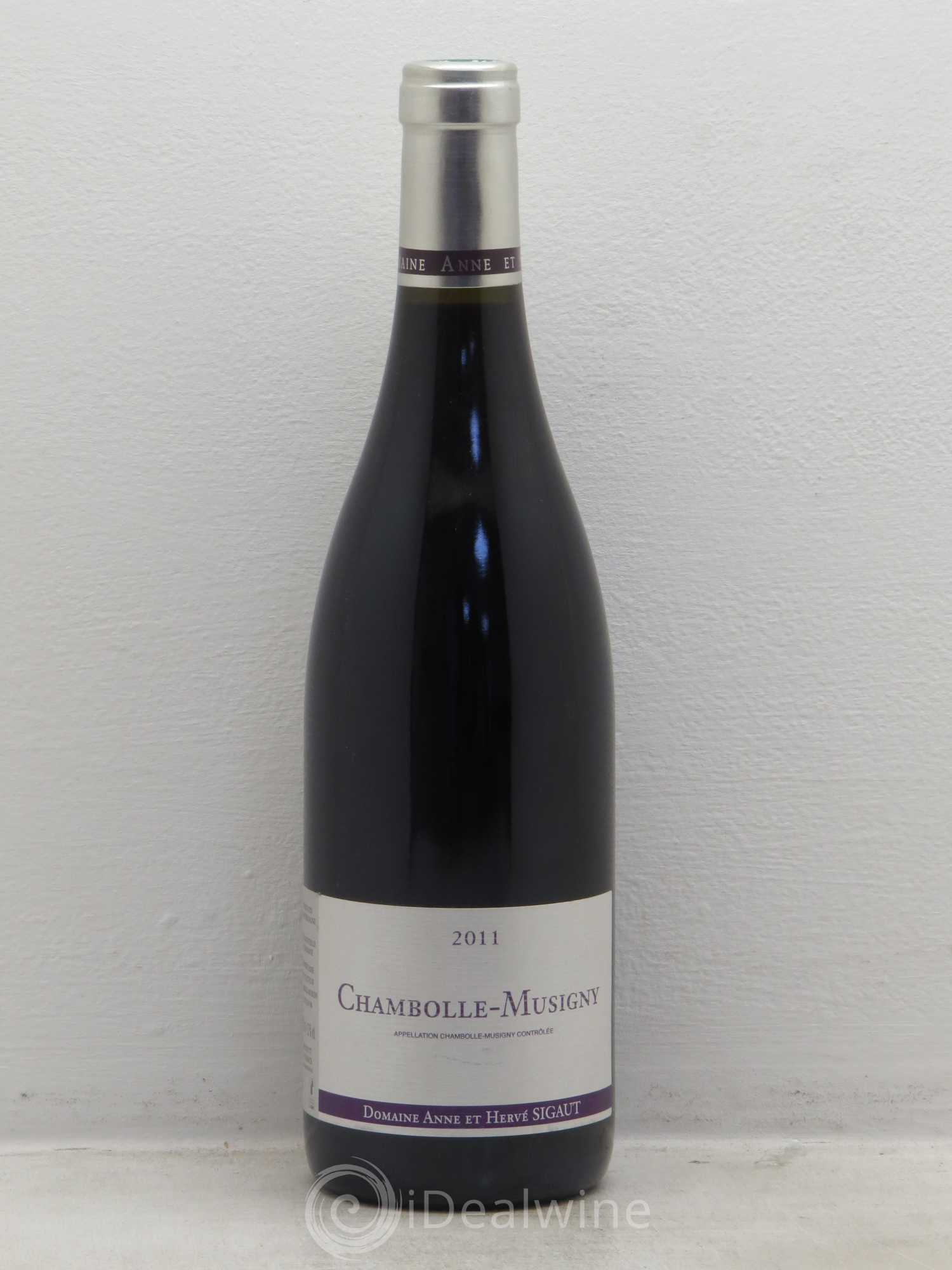 Chambolle-Musigny Domaine Anne Et Herve Sigaut 2011 - Posten von 1 Flasche - 0