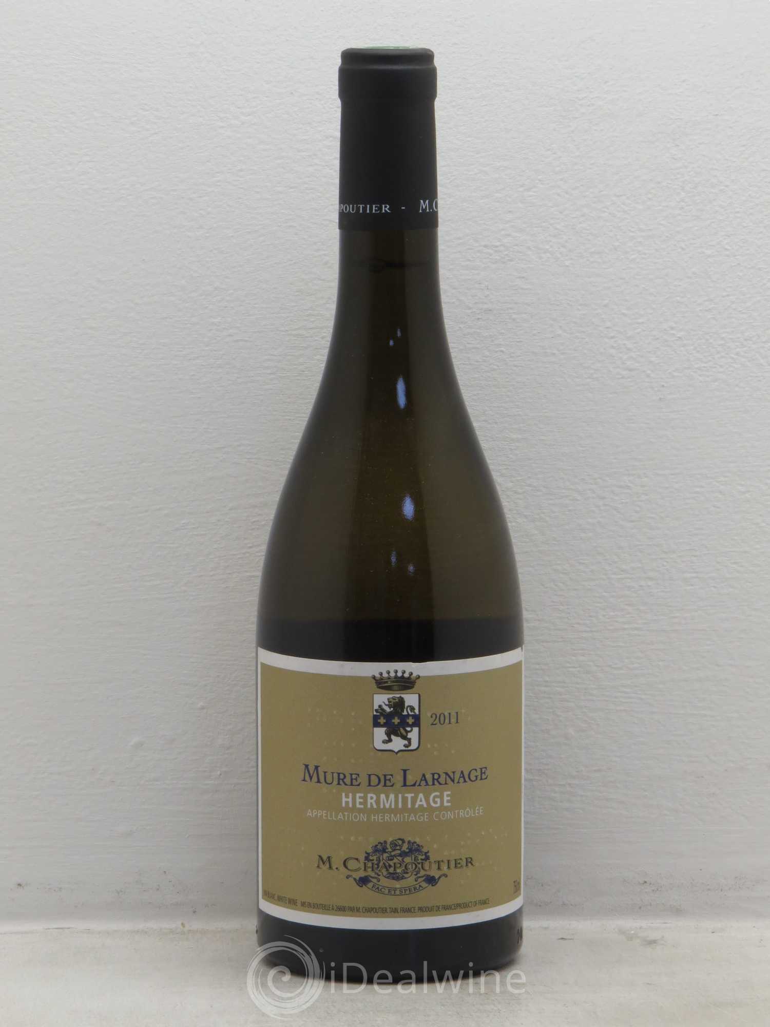 Hermitage Mure de Larnage - Chapoutier 2011 - Posten von 1 Flasche - 0