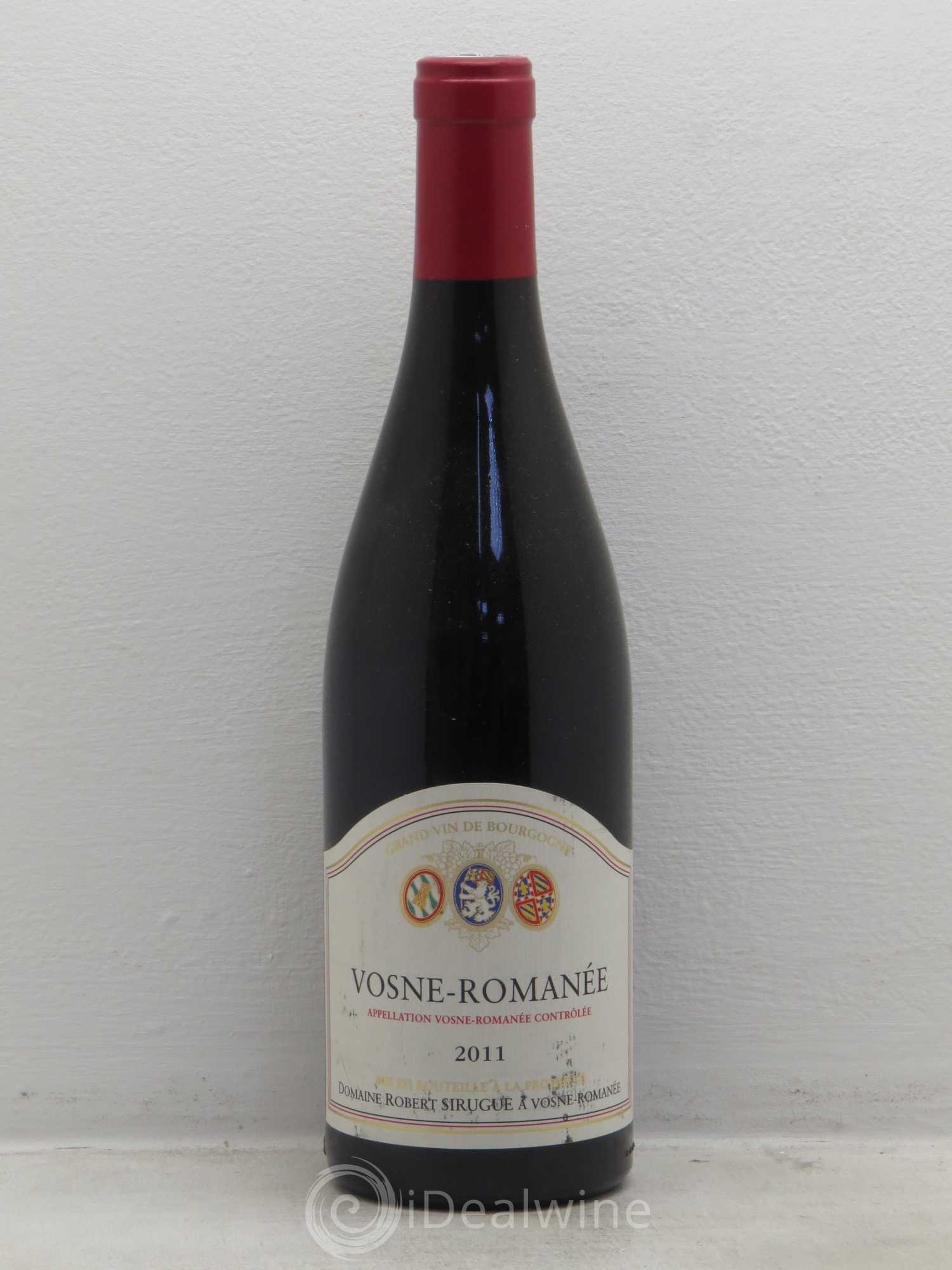 Vosne-Romanée Sirugue 2011 - Posten von 1 Flasche - 0